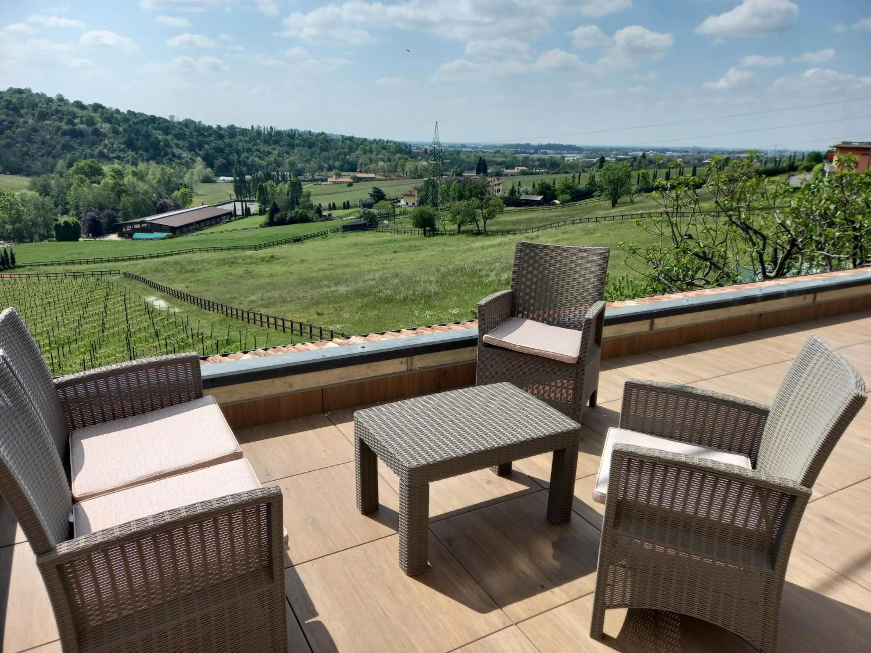 Natural landscape in B&B MiraValle