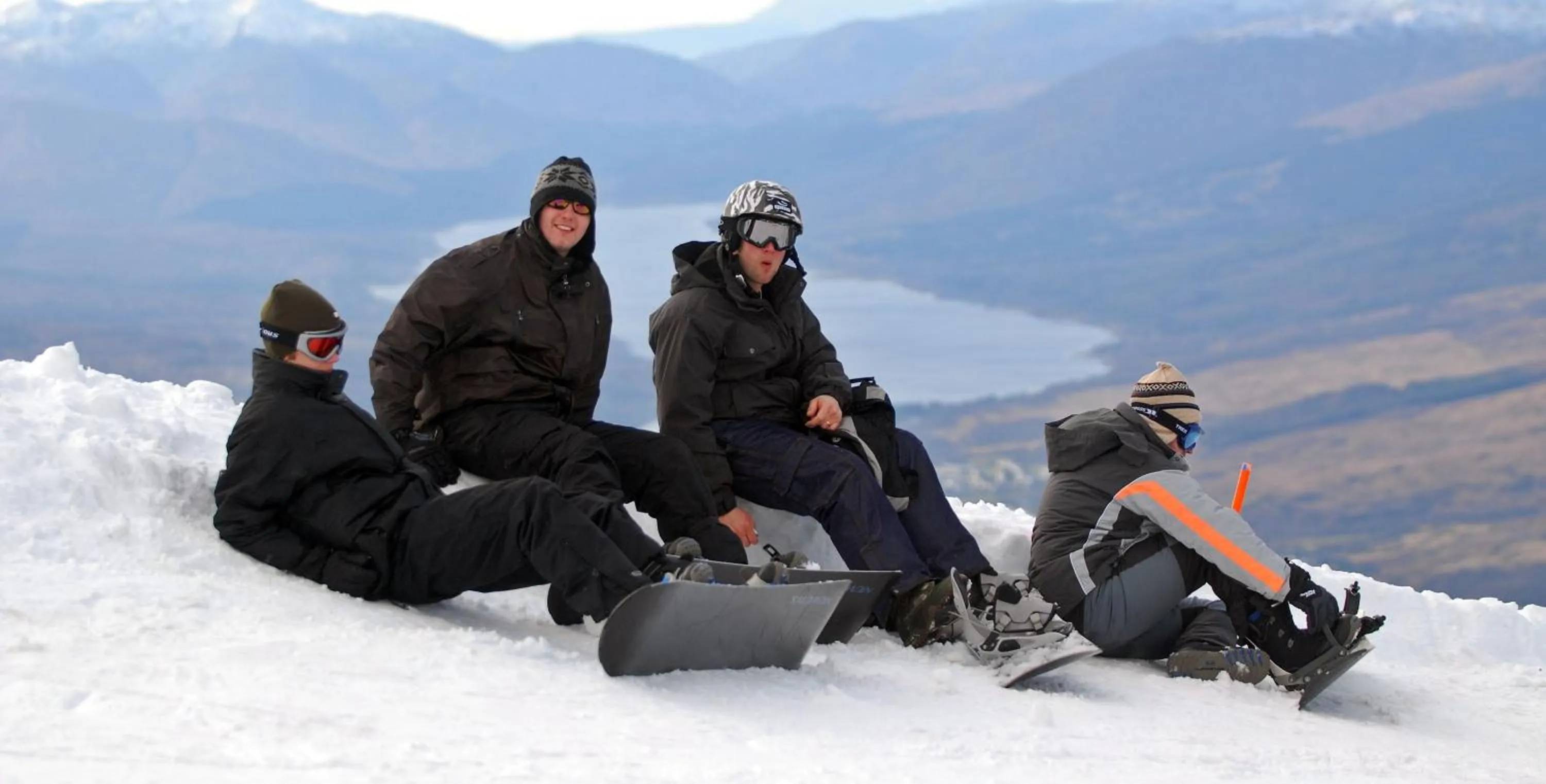People in The Isles of Glencoe Hotel
