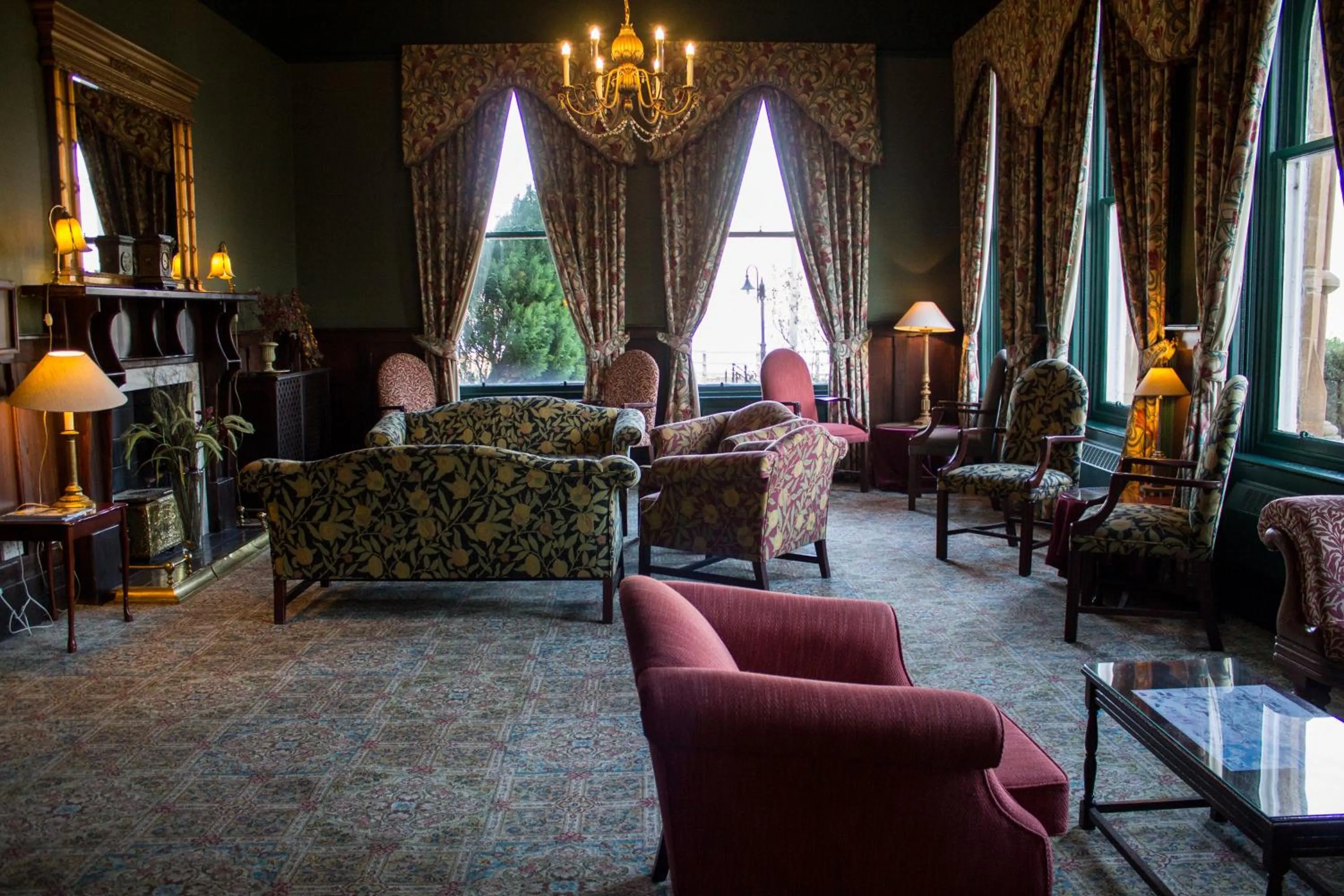 Library in The Ballachulish Hotel