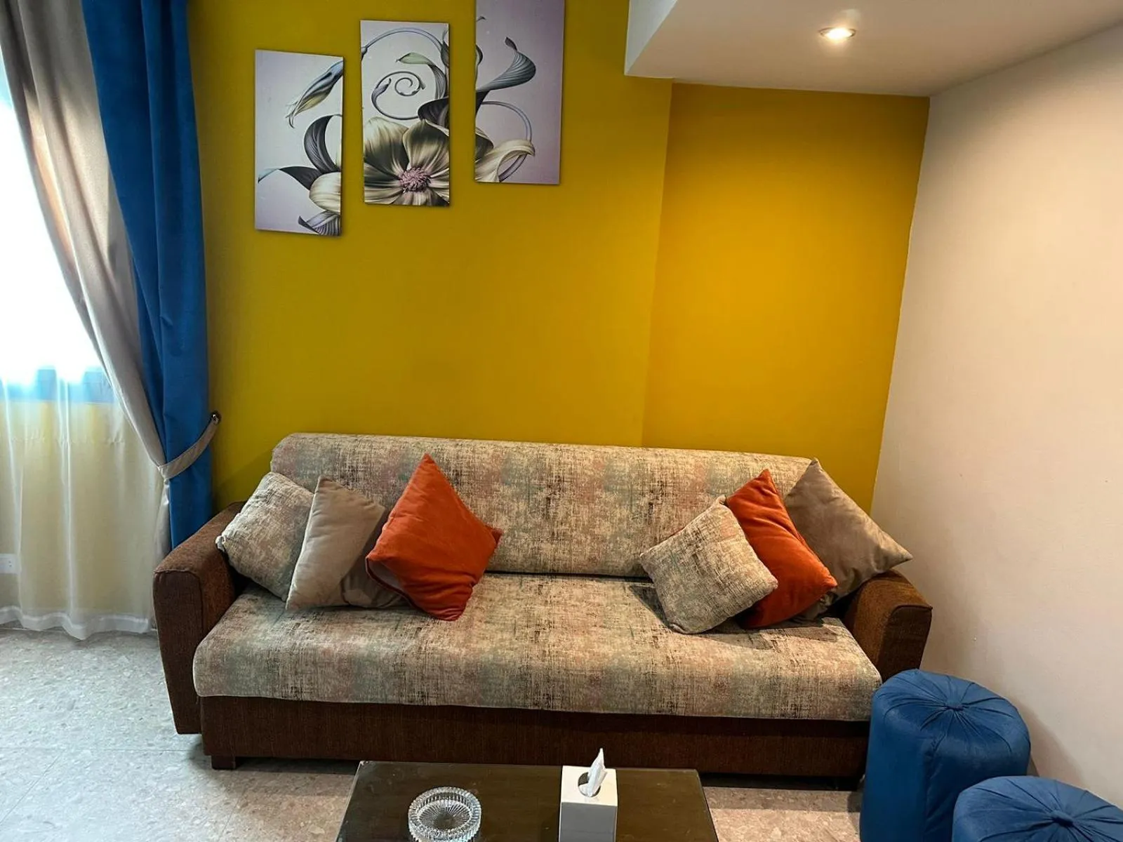 Seating area in Gawharet Al Ahram Hotel