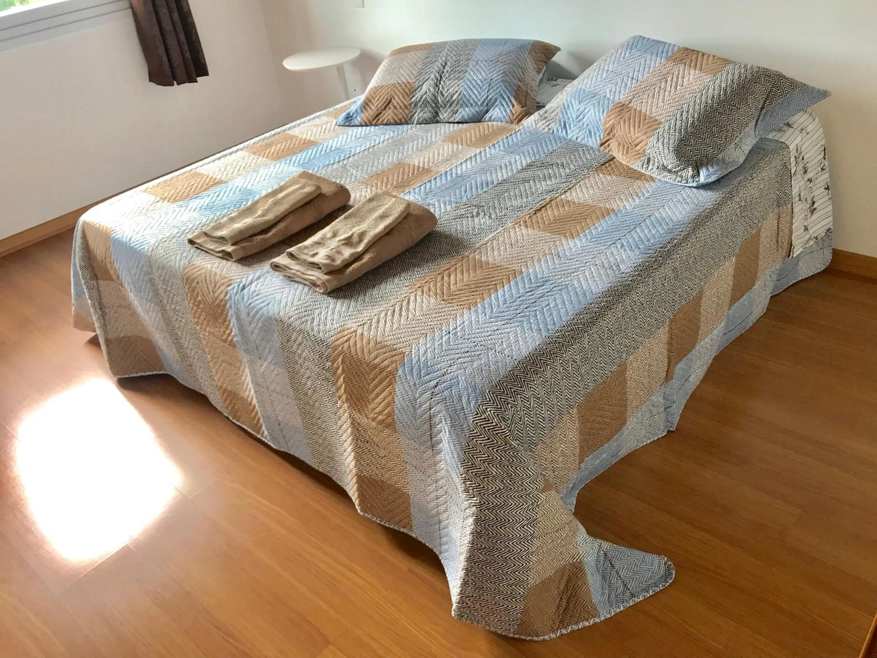 Bed in Apartamento no Centro de Gramado