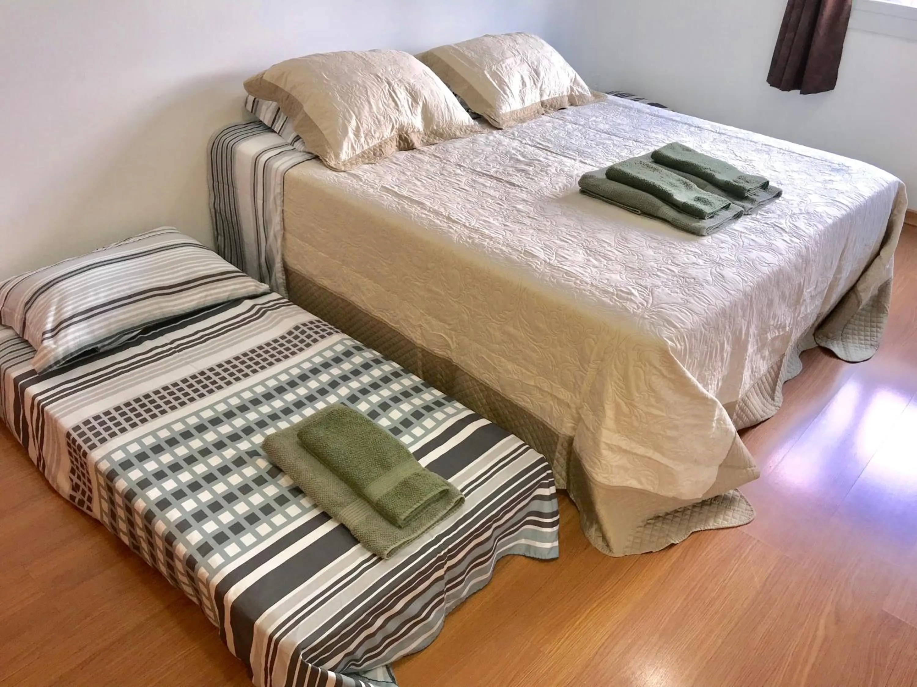 Bed in Apartamento no Centro de Gramado