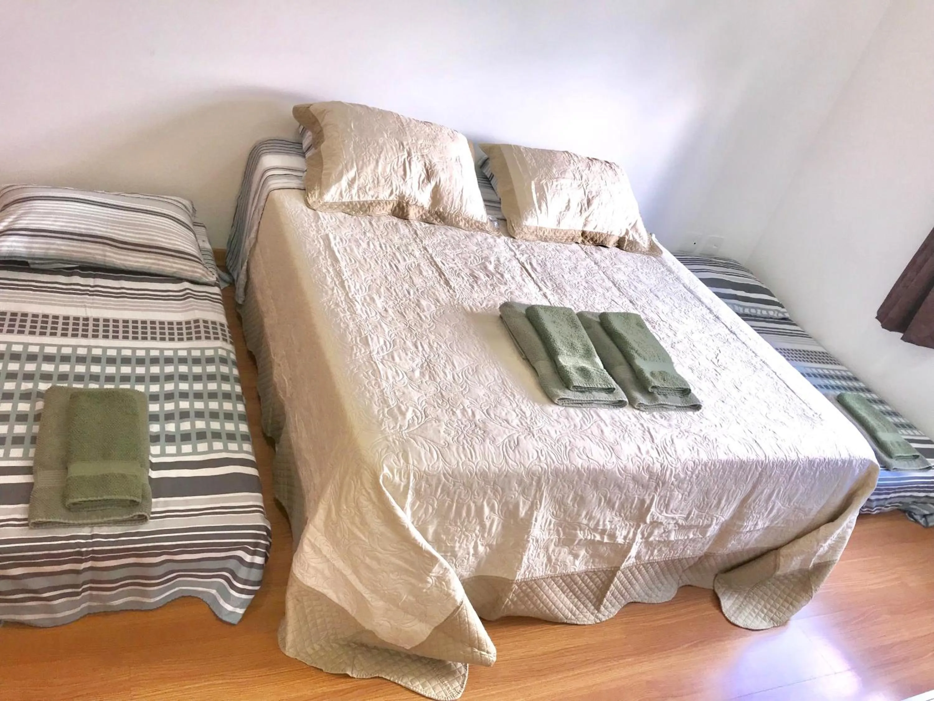 Bed in Apartamento no Centro de Gramado