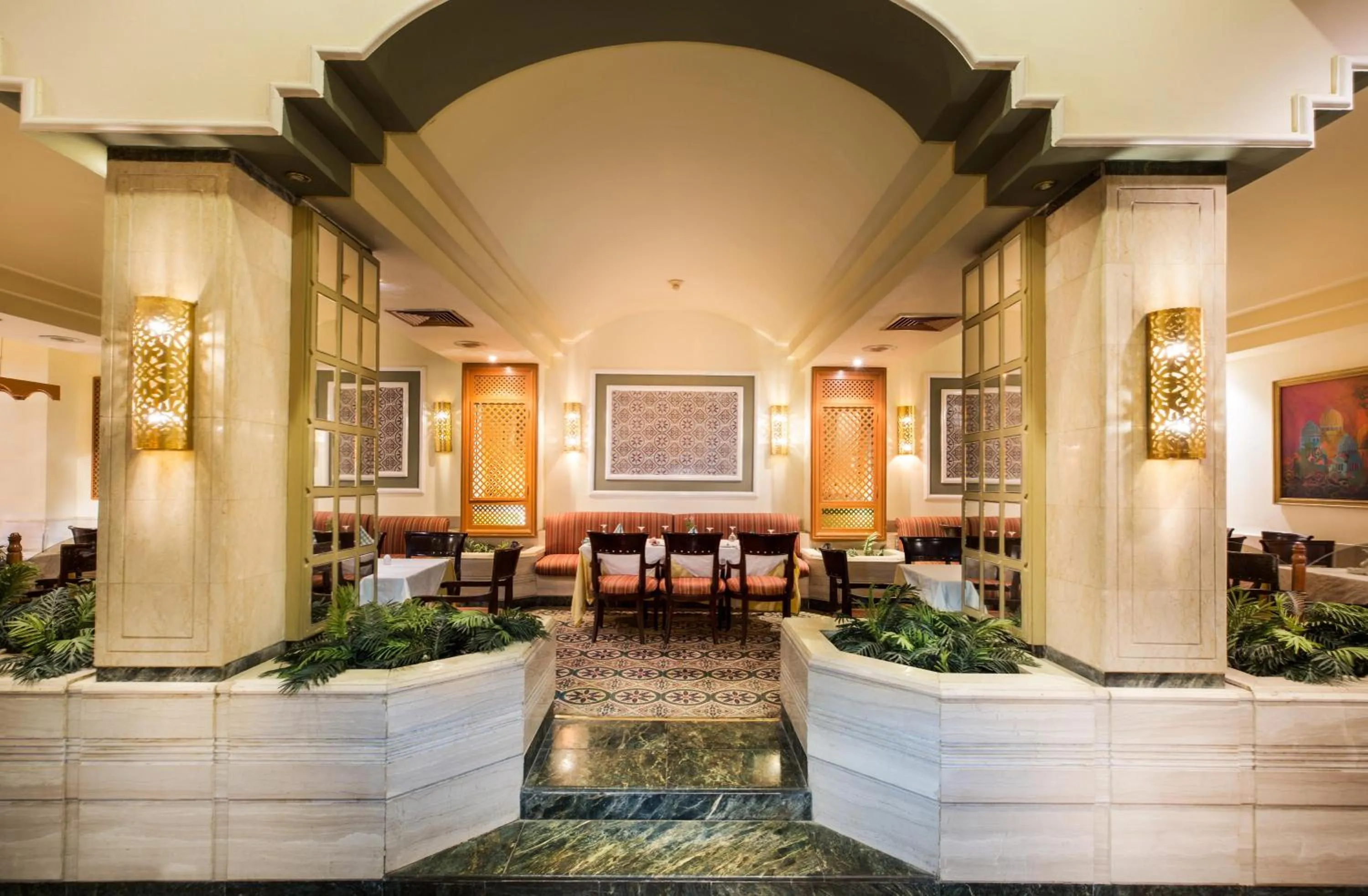 Lobby or reception in Pyramisa Island Hotel Aswan