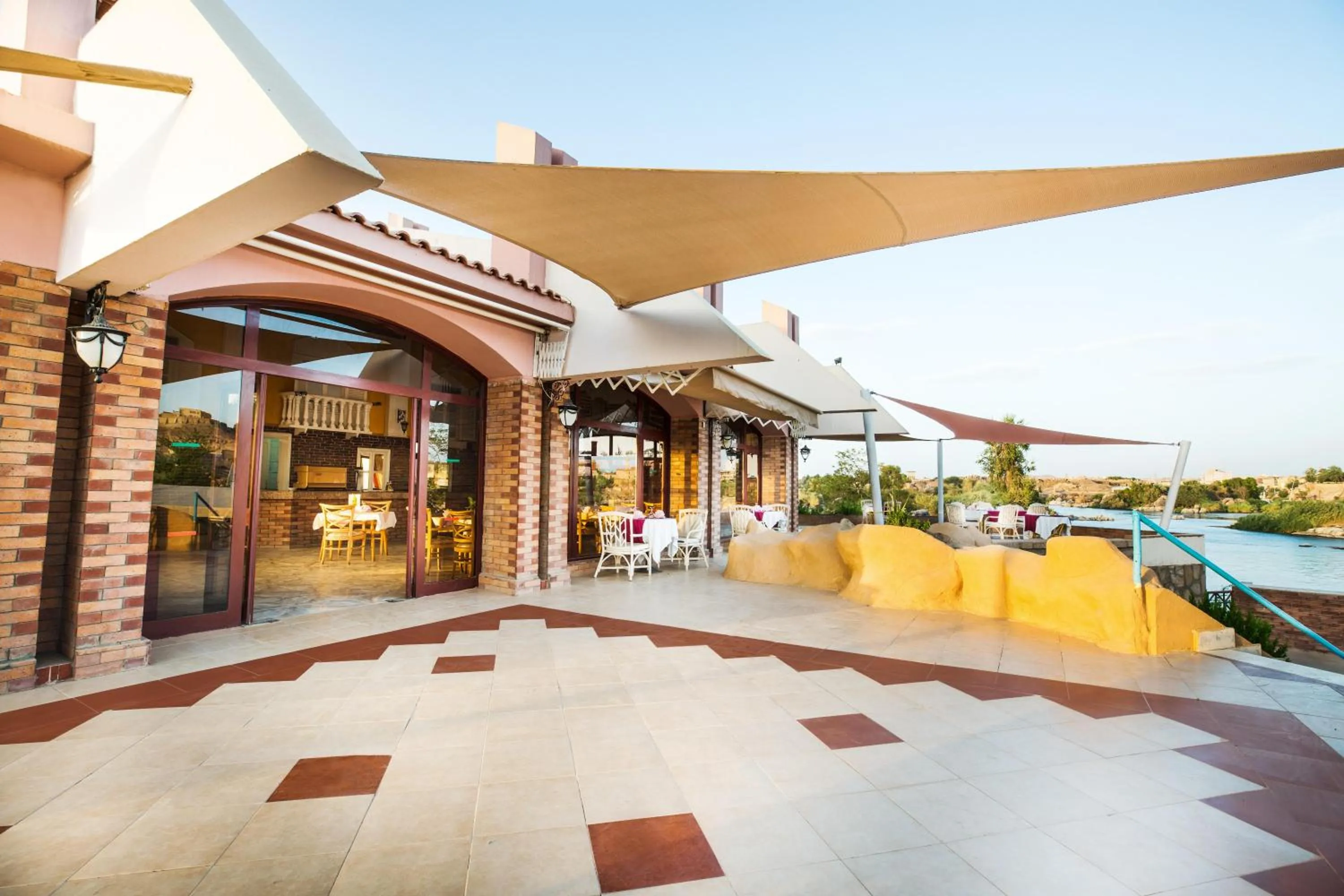 Balcony/Terrace in Pyramisa Island Hotel Aswan