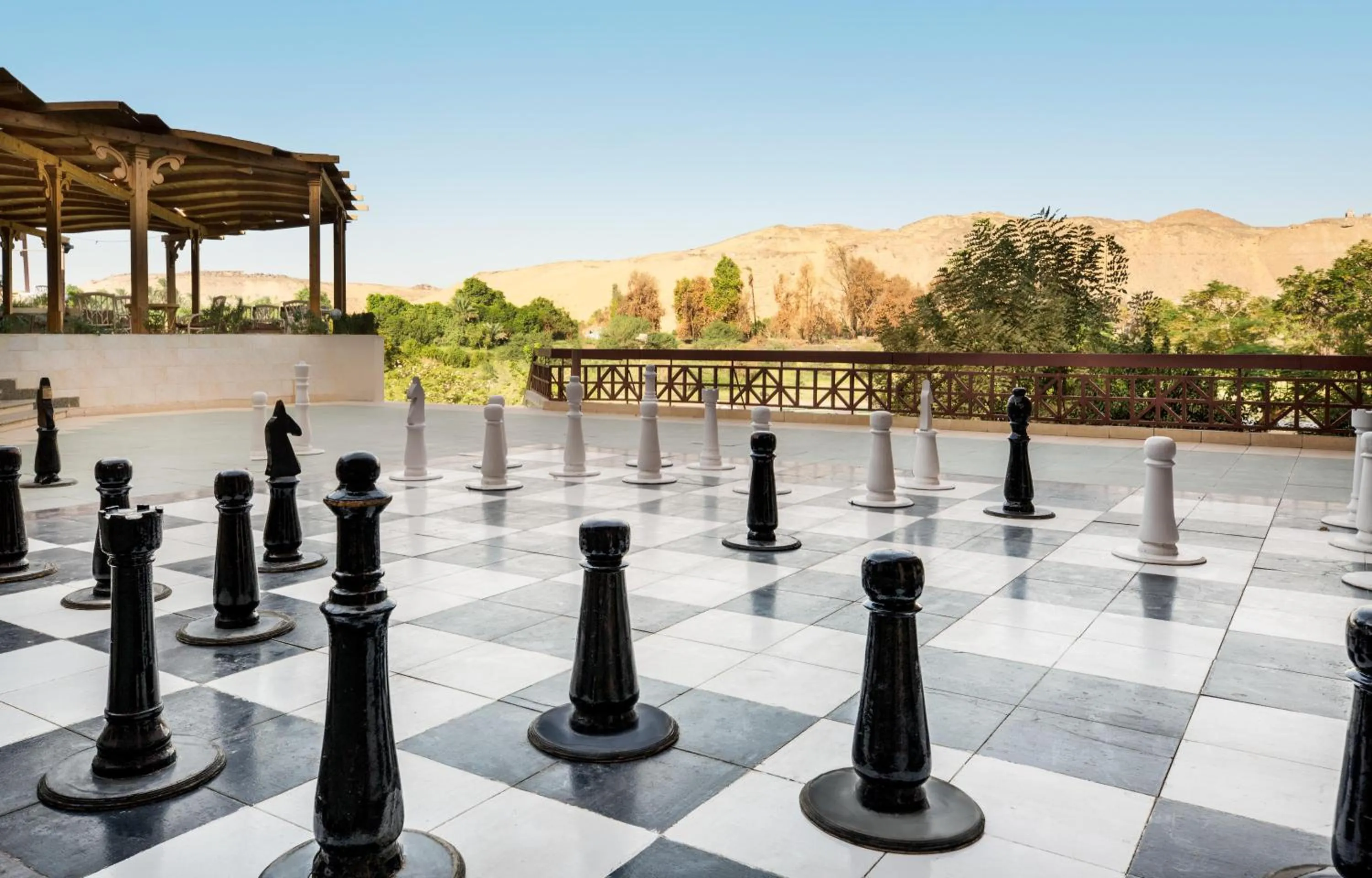 Garden in Pyramisa Island Hotel Aswan