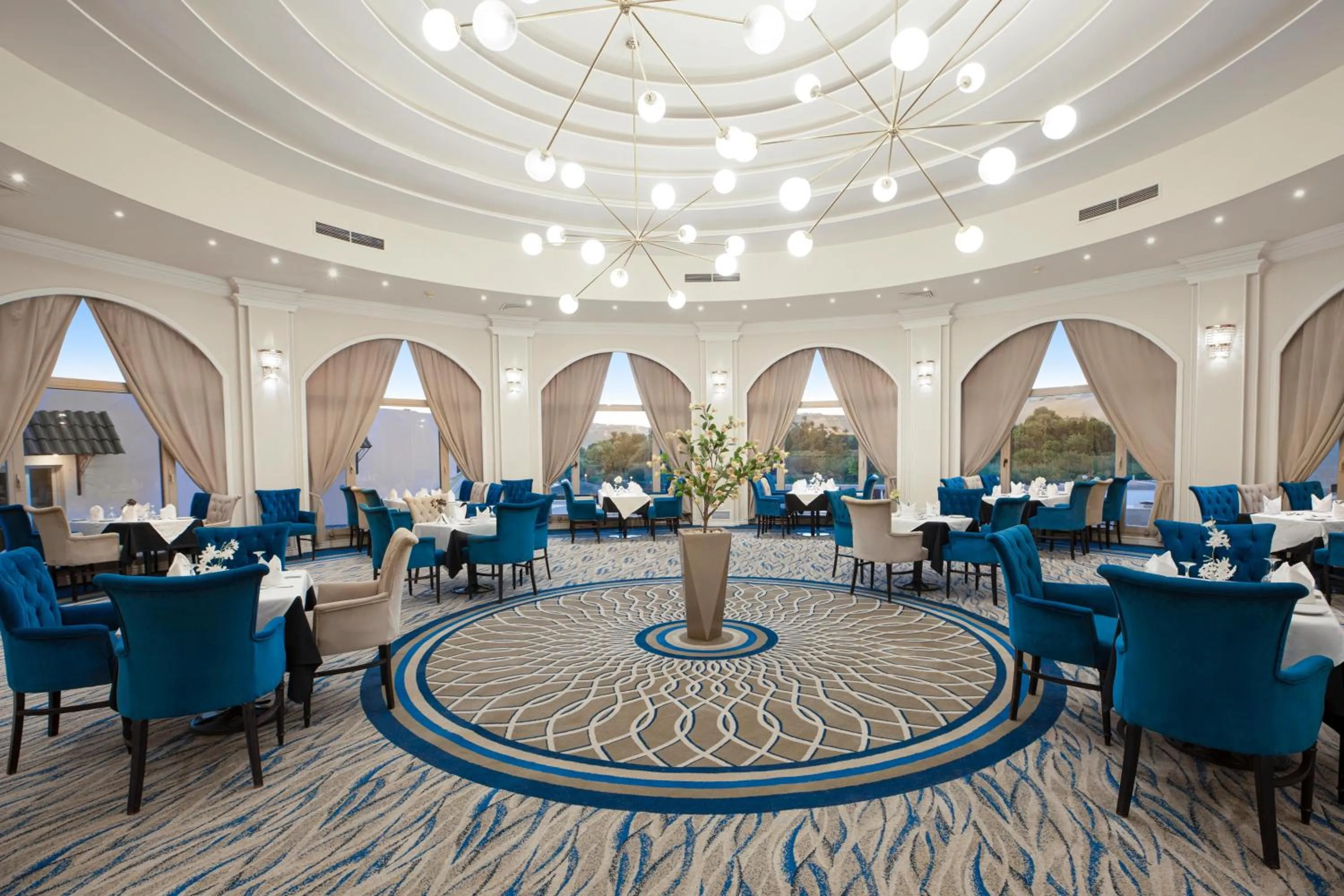 Lobby or reception in Pyramisa Island Hotel Aswan