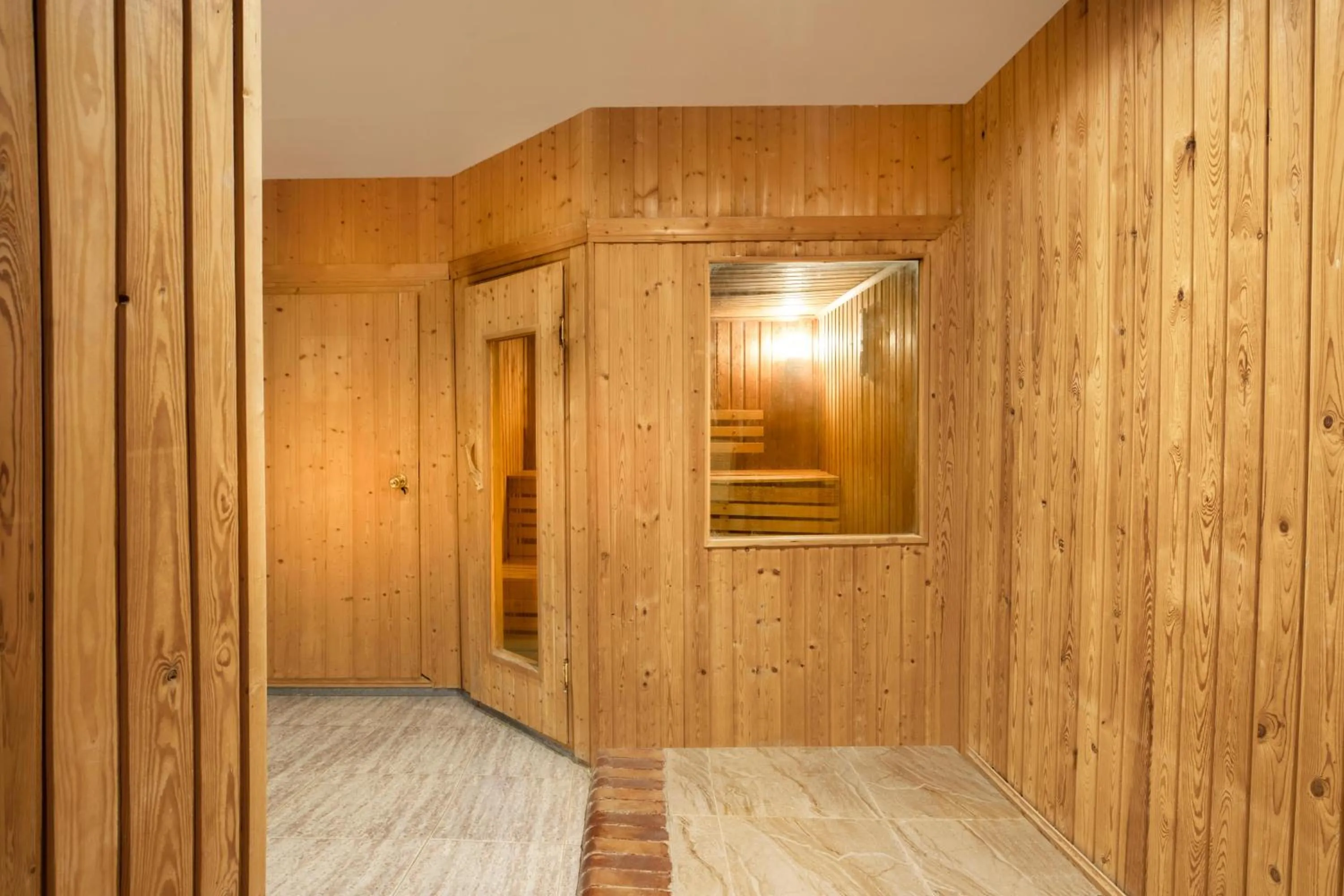 Sauna in Pyramisa Island Hotel Aswan