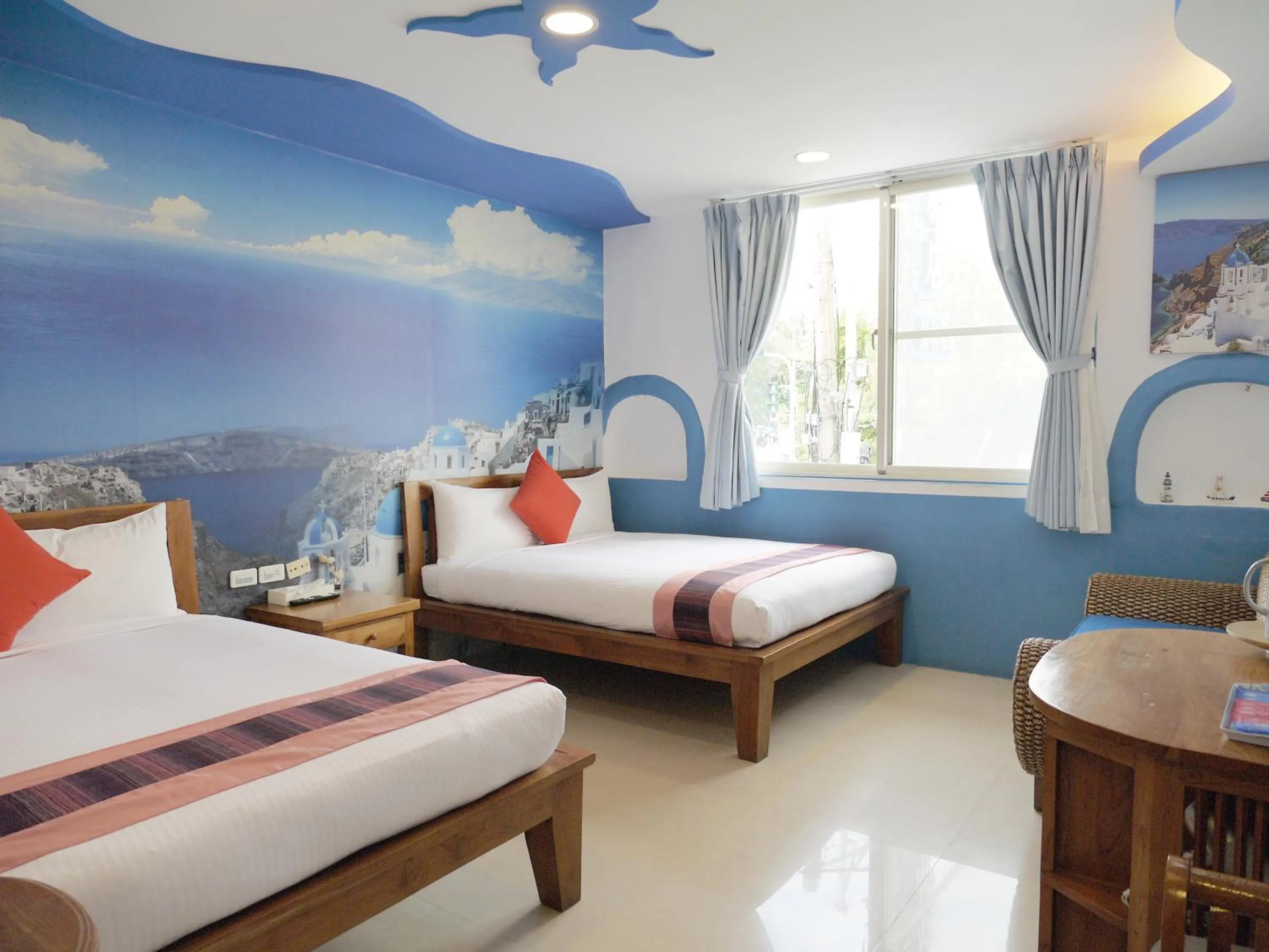 Bed in Kenting Sin Sin Hotel