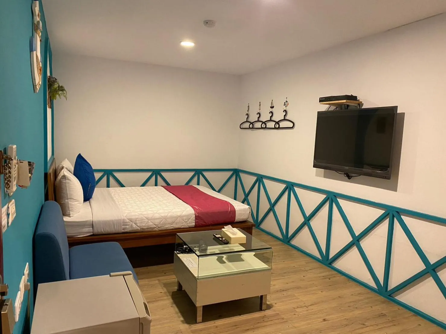 Bed in Kenting Sin Sin Hotel