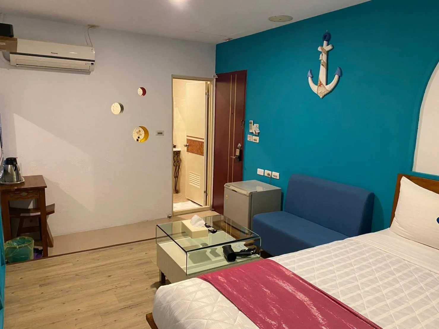 Bed in Kenting Sin Sin Hotel