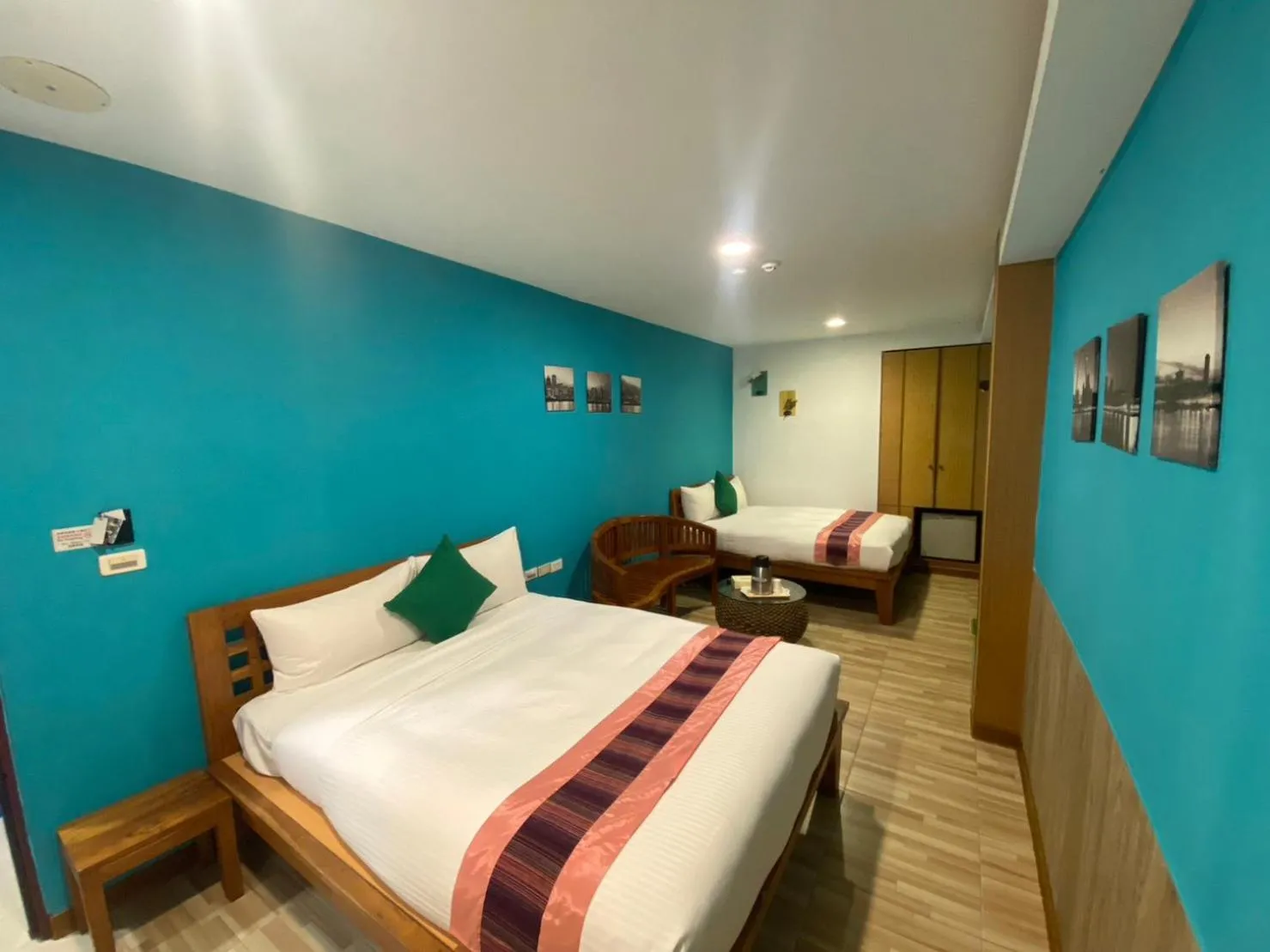 Bed in Kenting Sin Sin Hotel