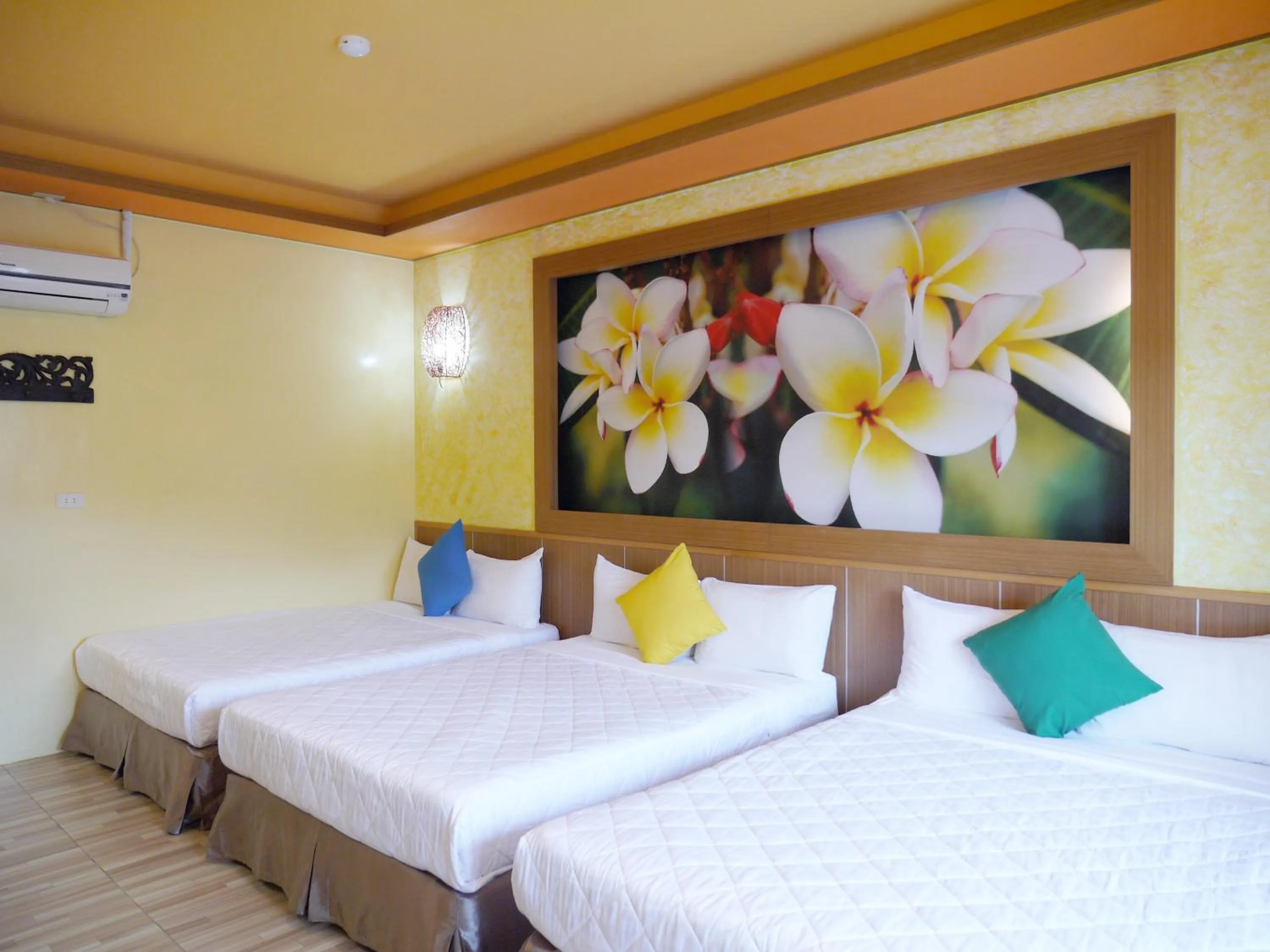 Bed in Kenting Sin Sin Hotel