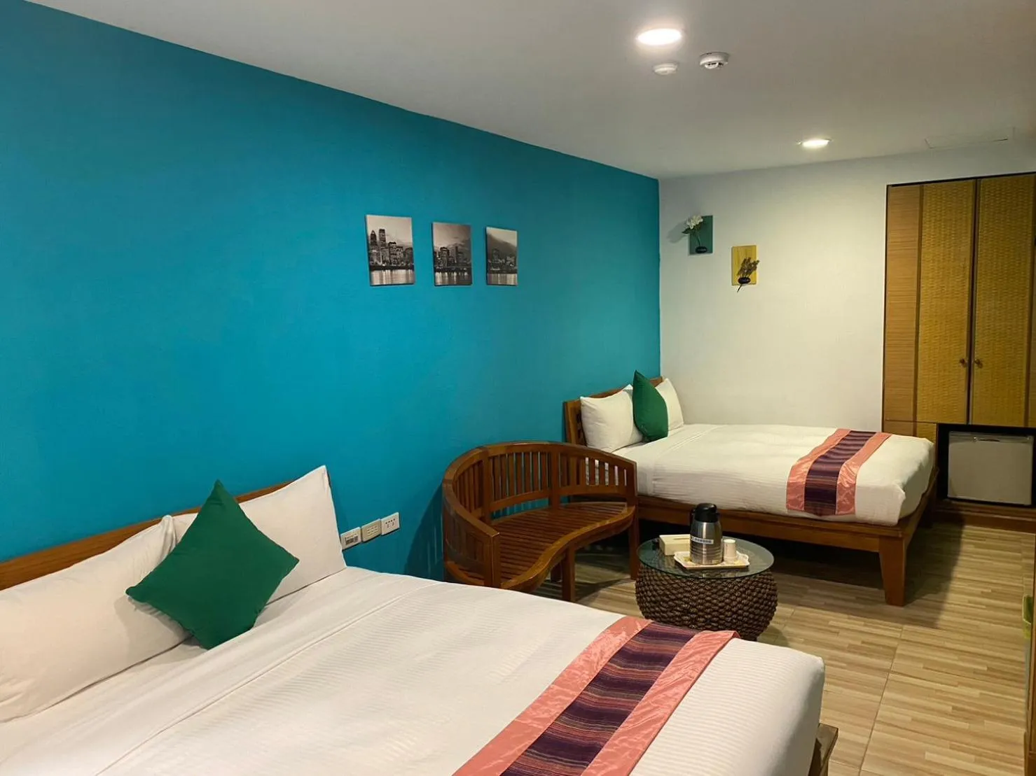 Bed in Kenting Sin Sin Hotel