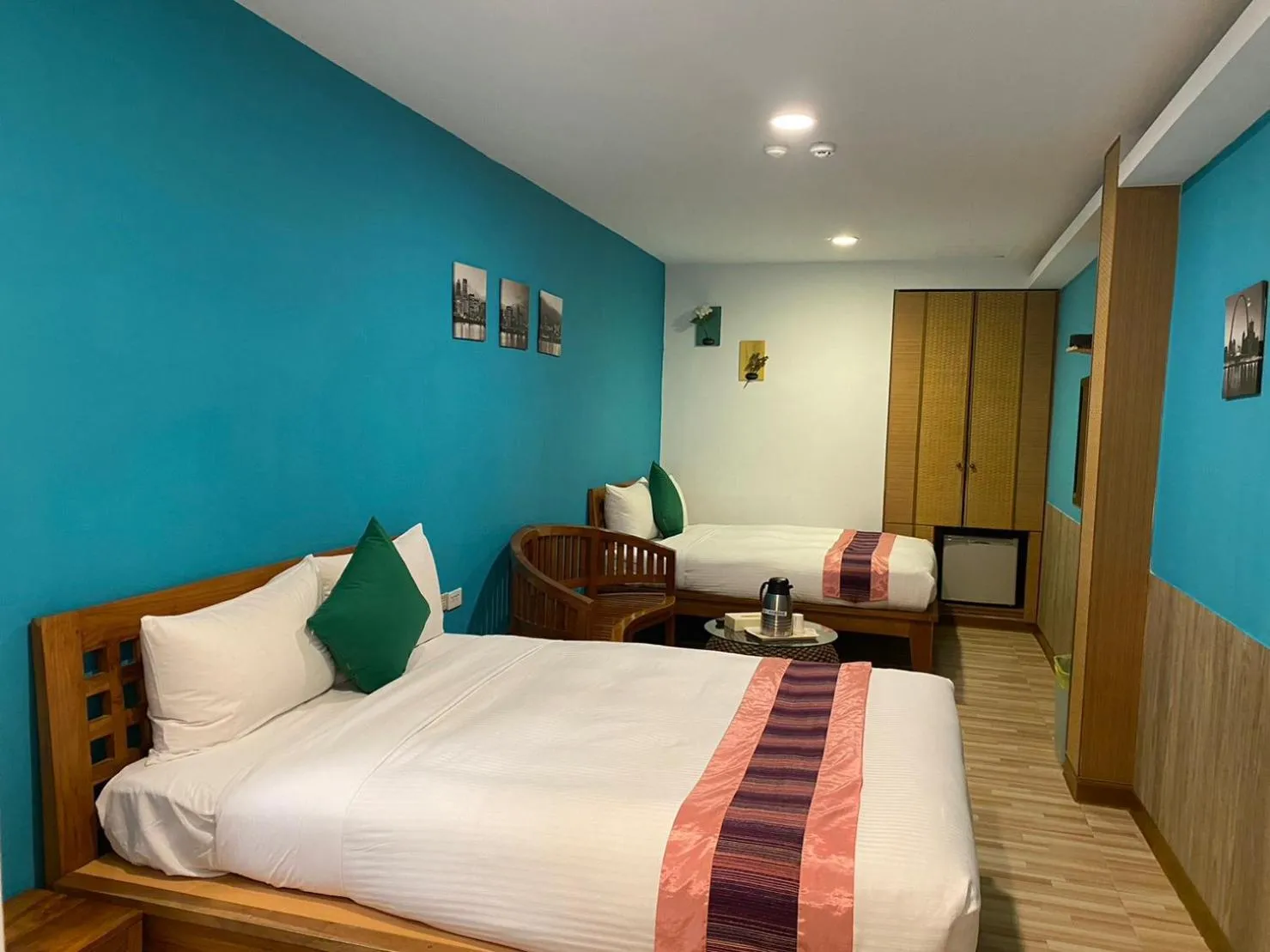 Bed in Kenting Sin Sin Hotel