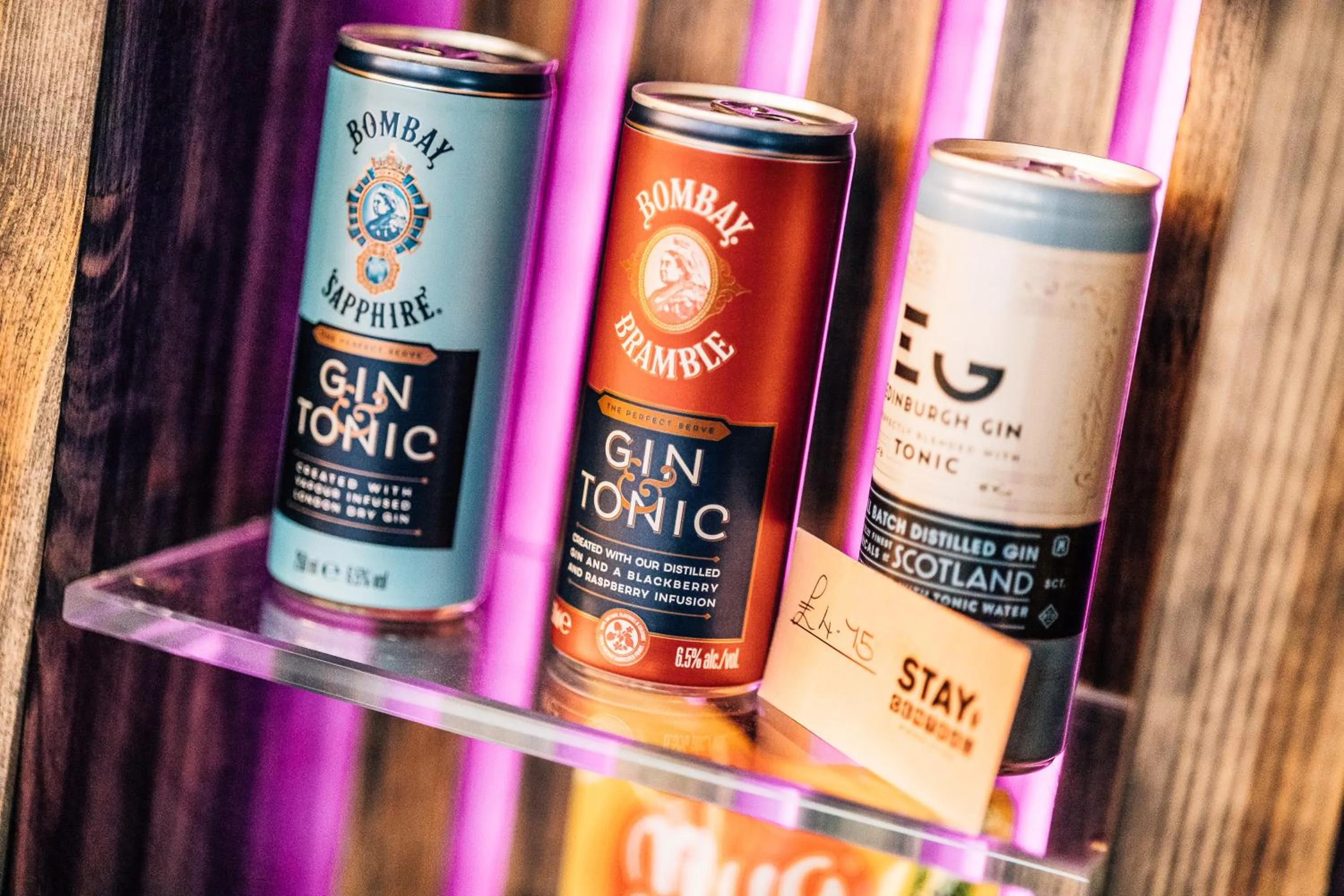 Drinks in Stay Central Hotel