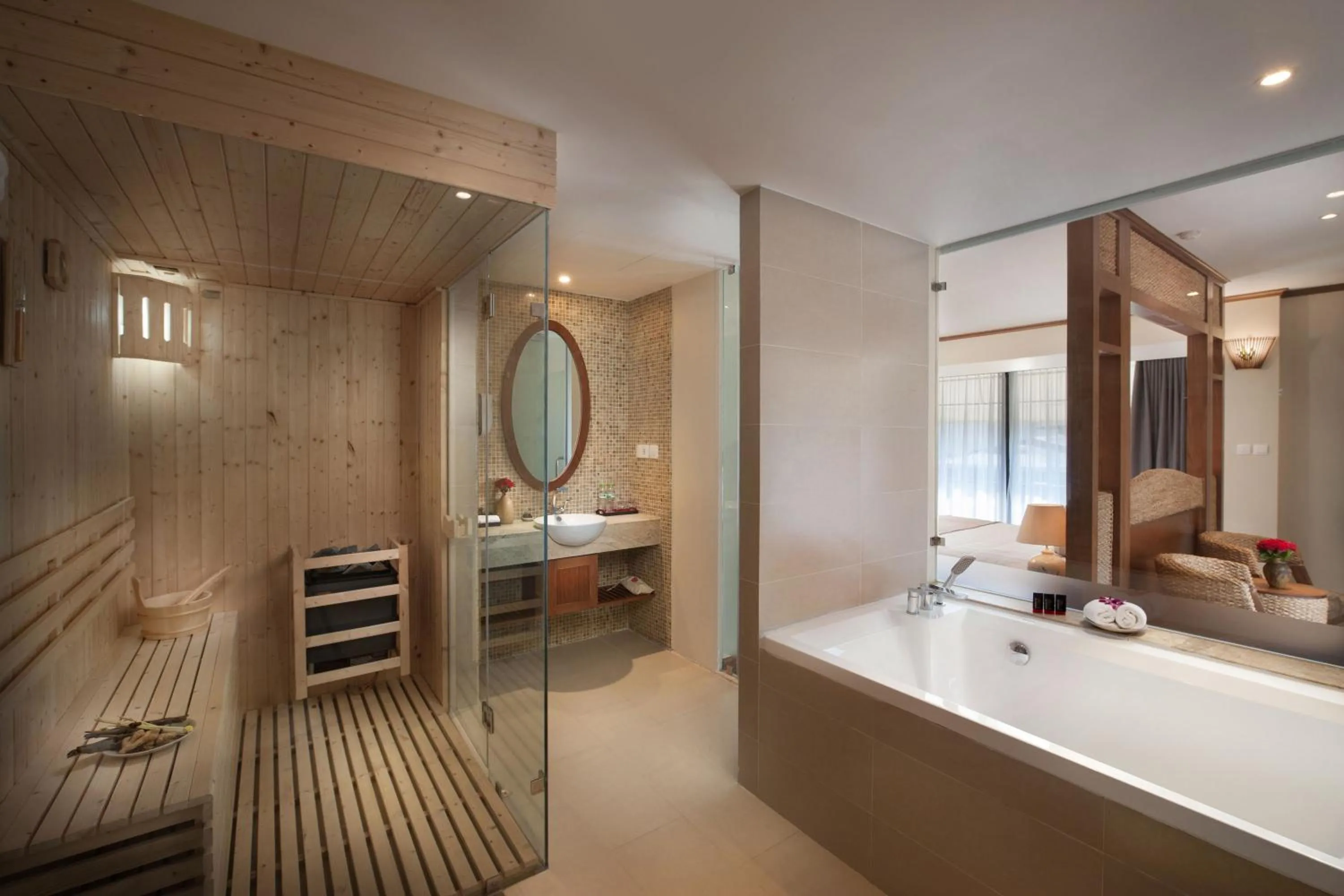 Sauna in MK Premier Boutique Hotel