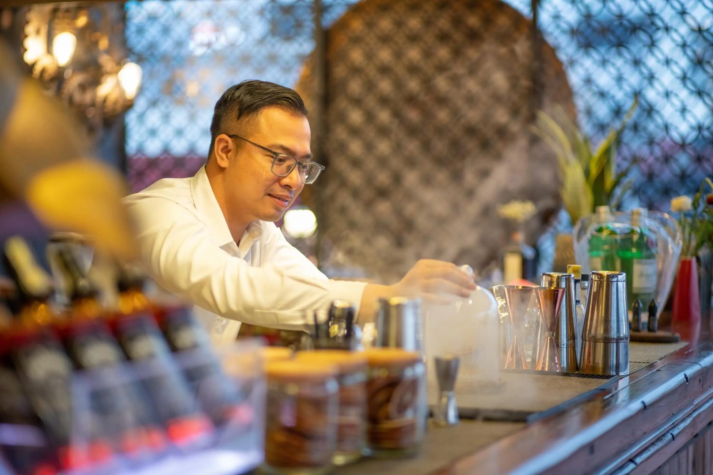 Lounge or bar in MK Premier Boutique Hotel