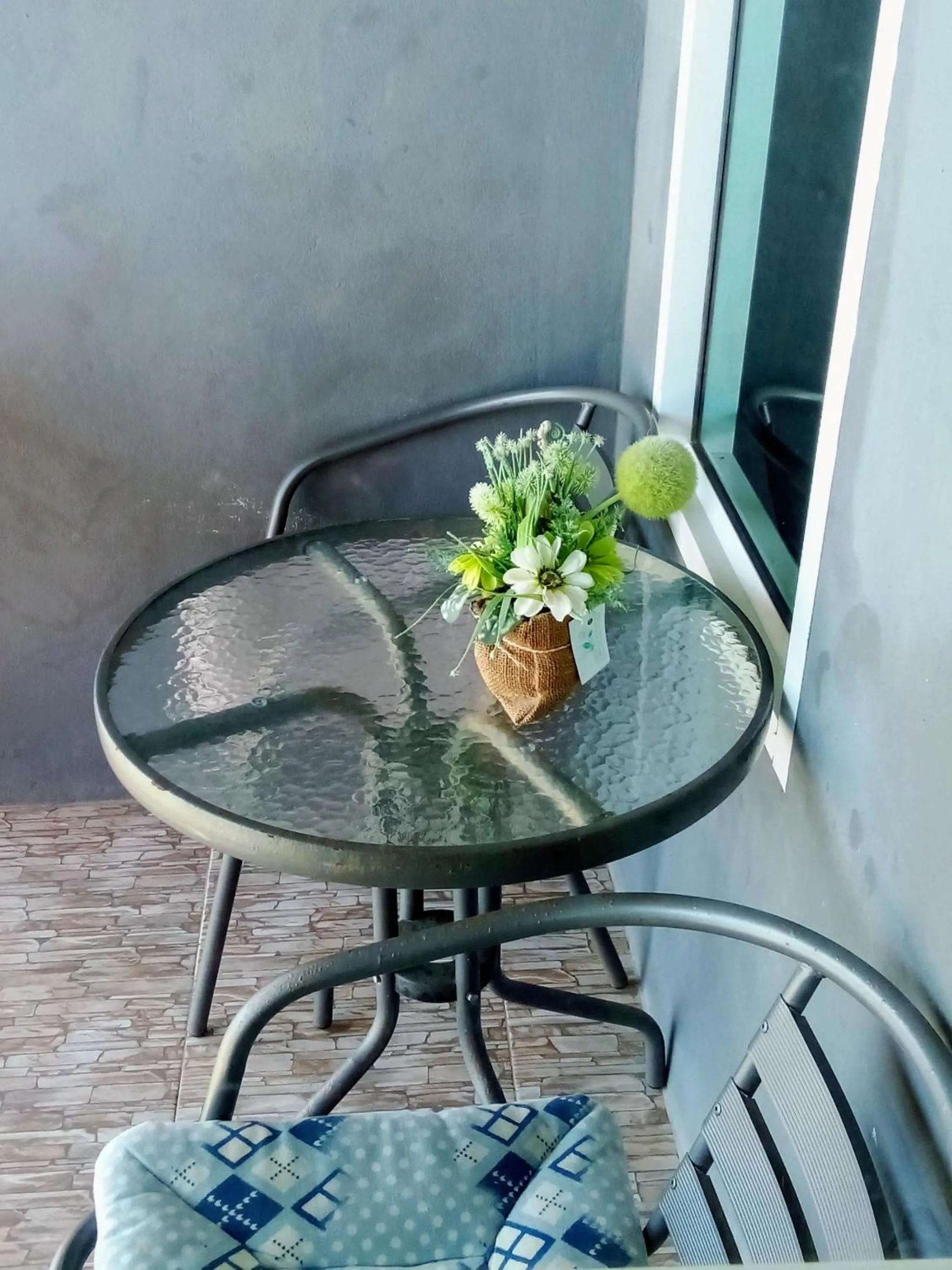 Balcony/Terrace in The Sea @ Lanta Hotel