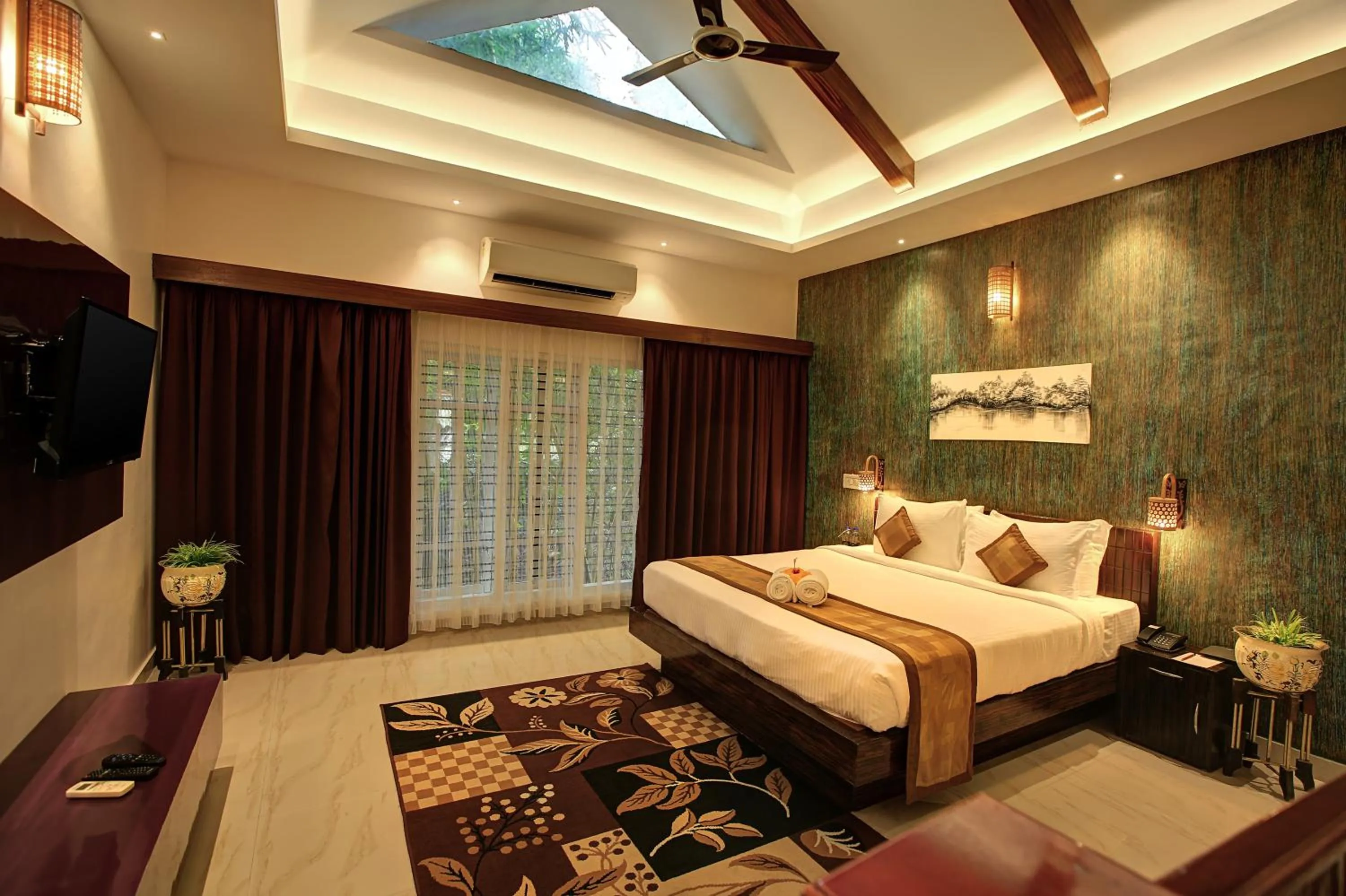 Bed in Gokulam Grand Resort & Spa, Coorg