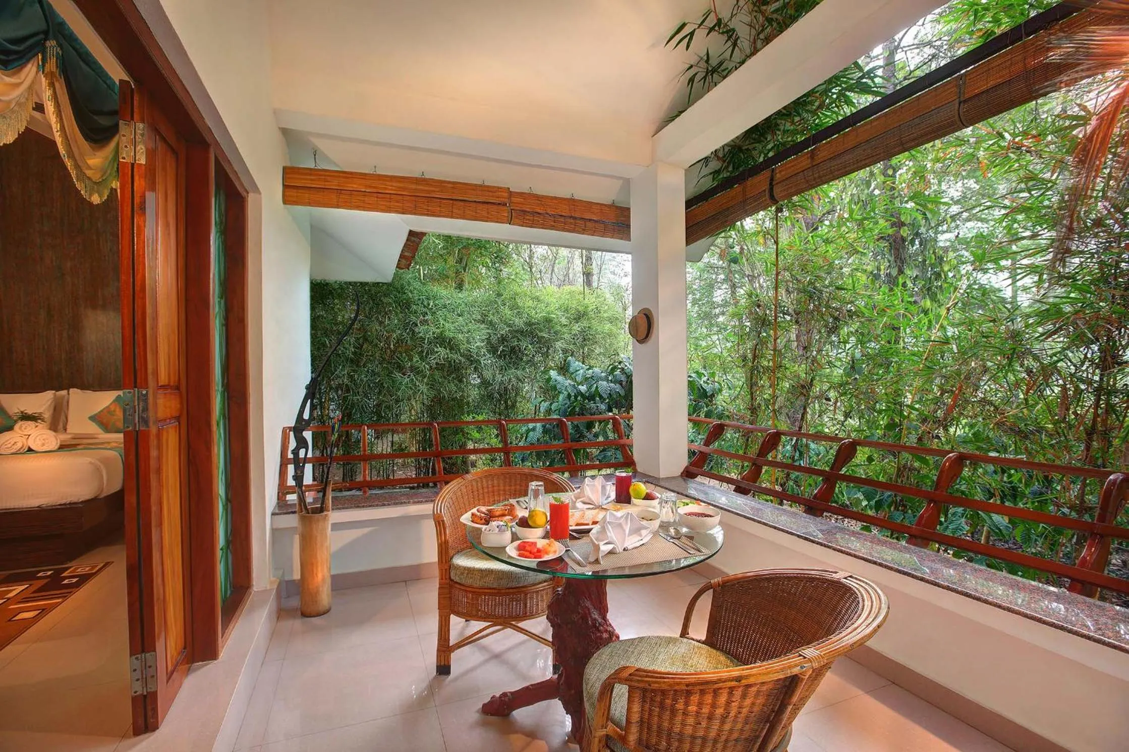 Balcony/Terrace in Gokulam Grand Resort & Spa, Coorg