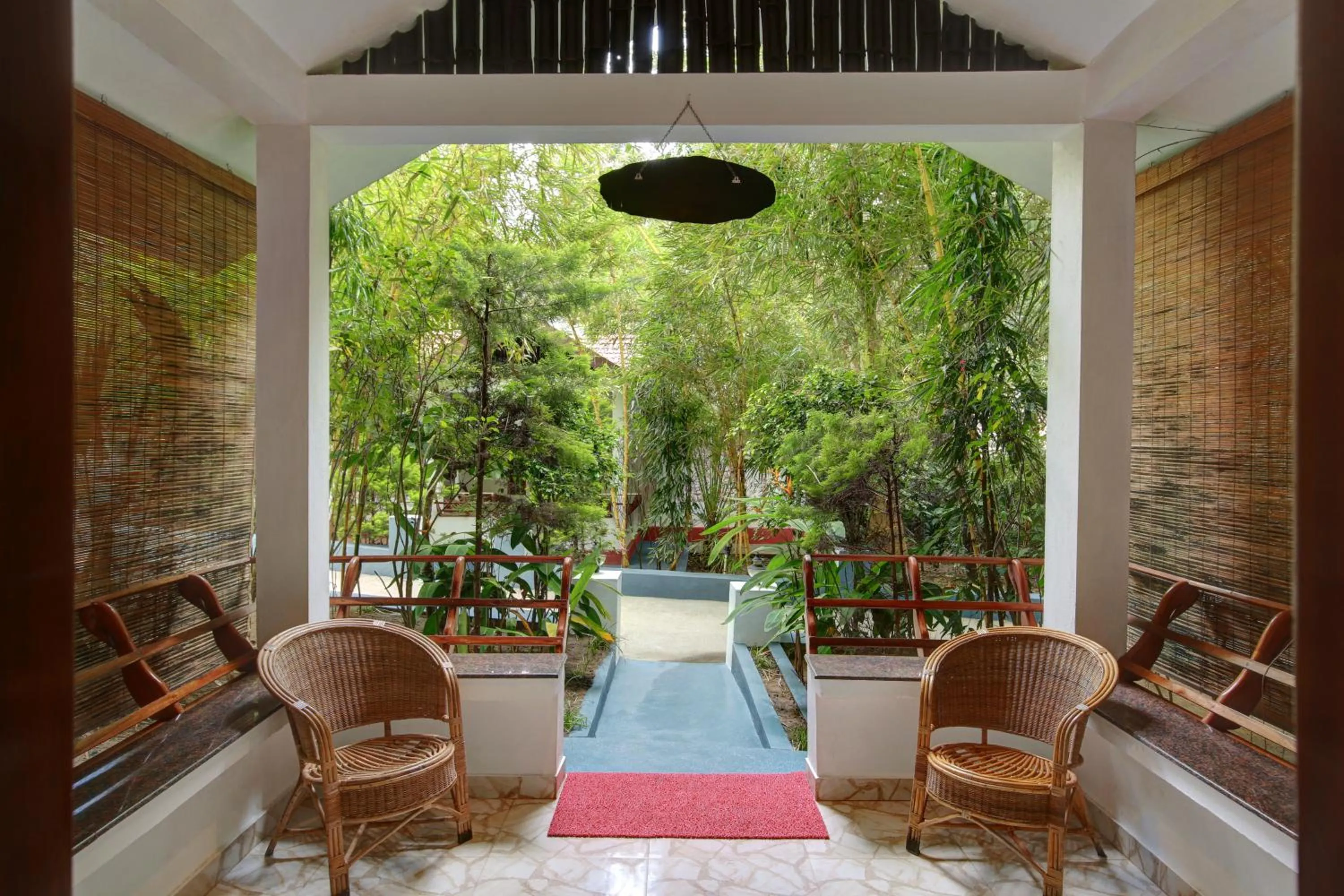 Seating area in Gokulam Grand Resort & Spa, Coorg