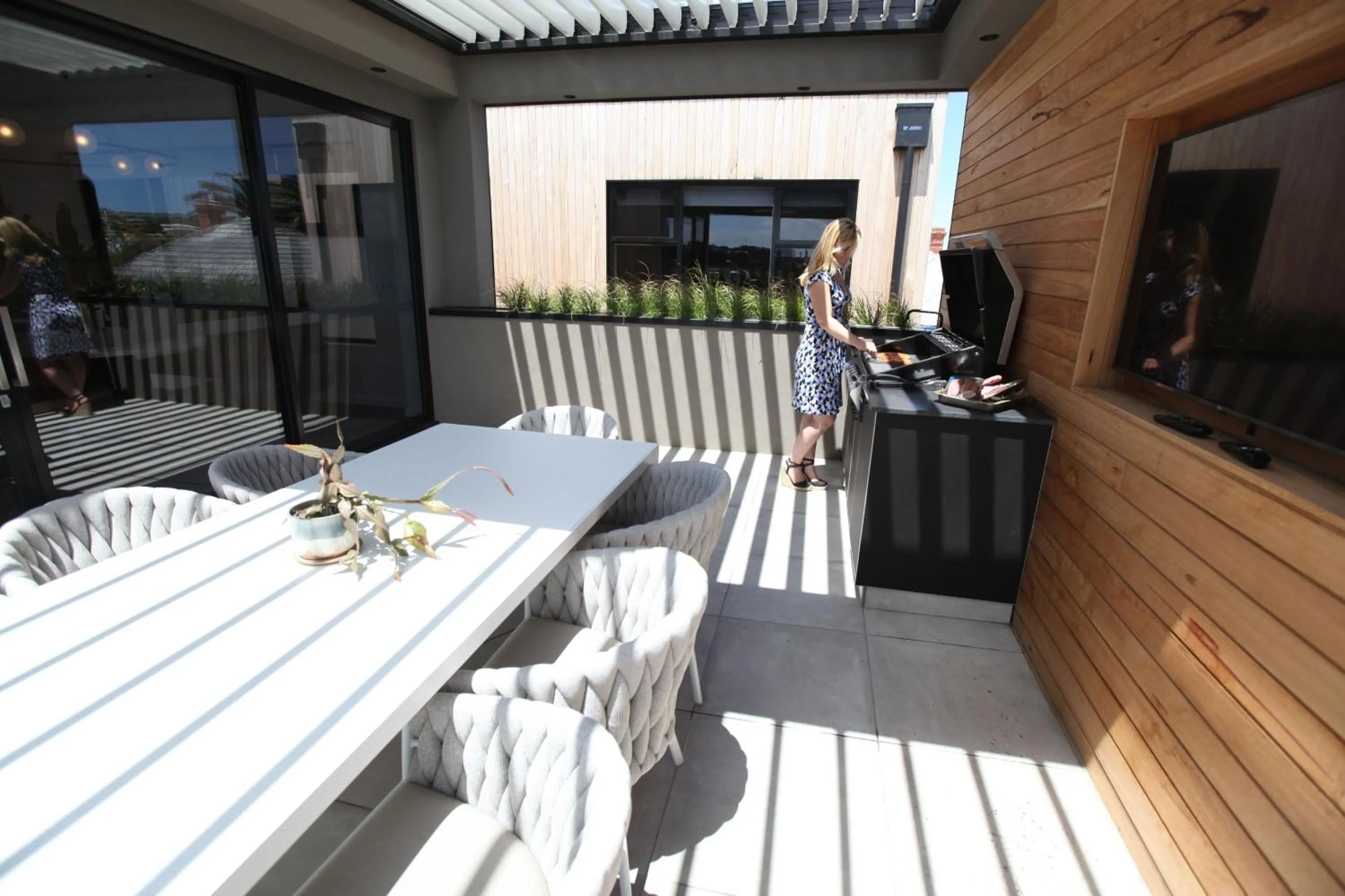 Patio in Carmel at Sorrento