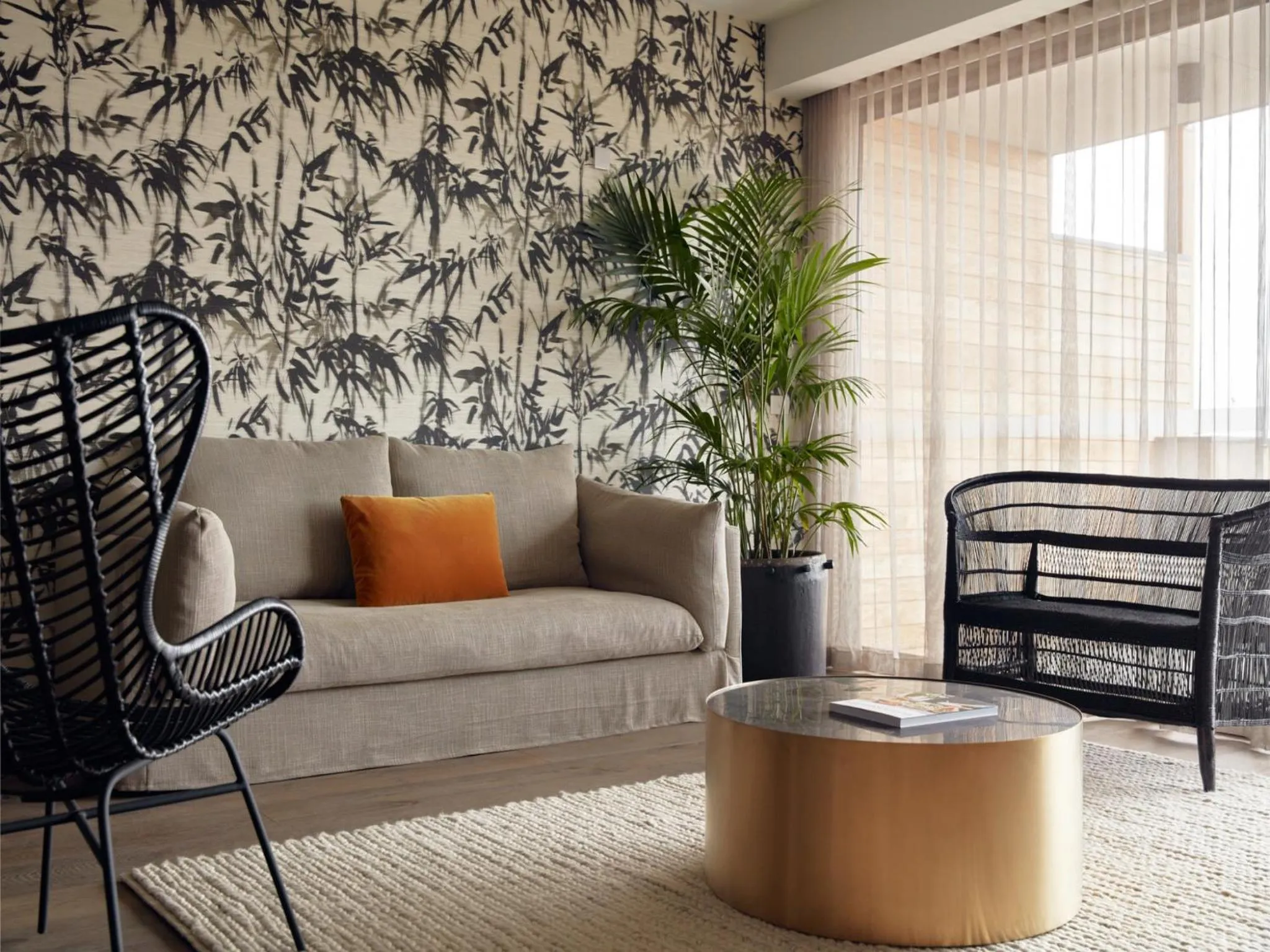 Living room in Carmel at Sorrento