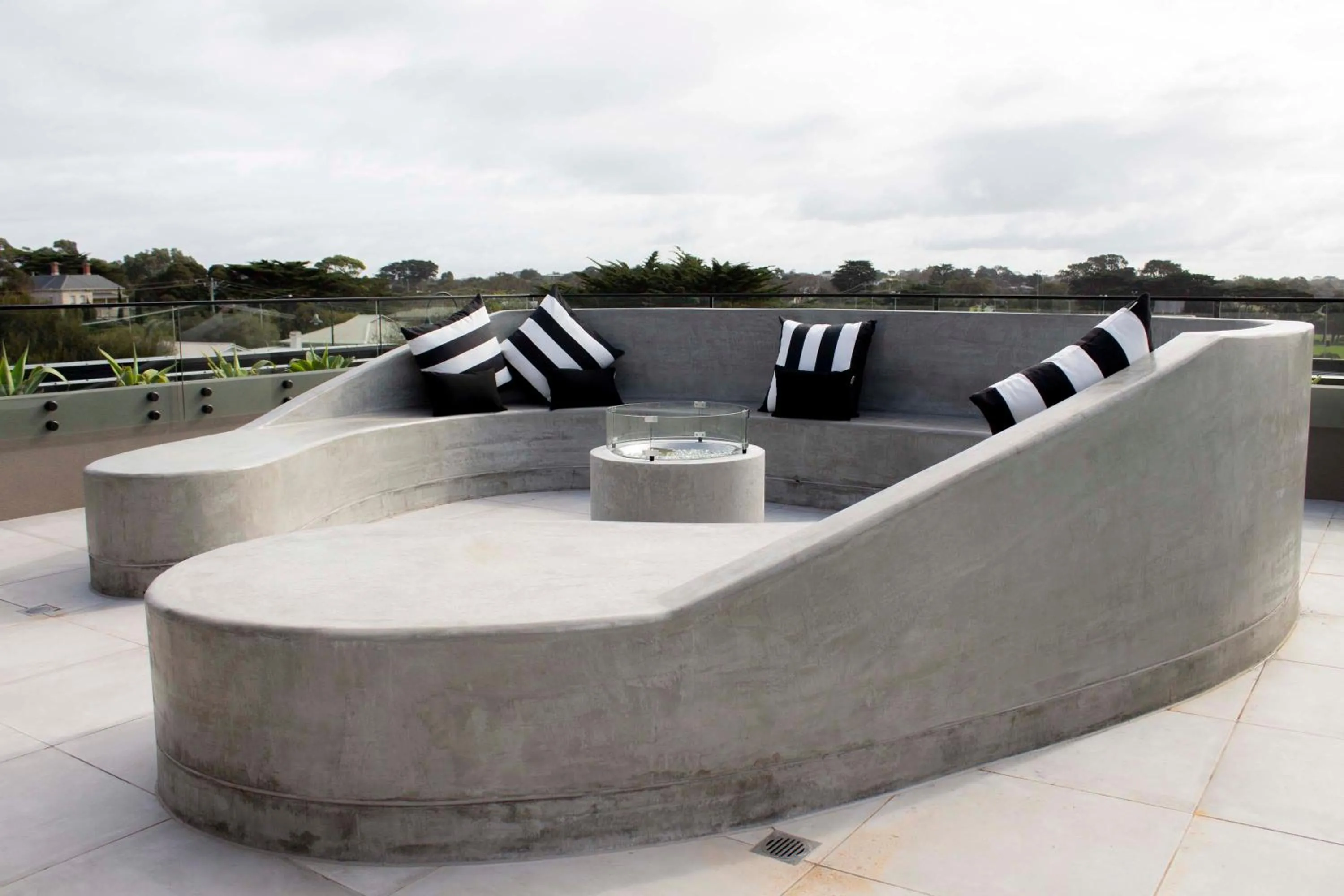 Patio in Carmel at Sorrento