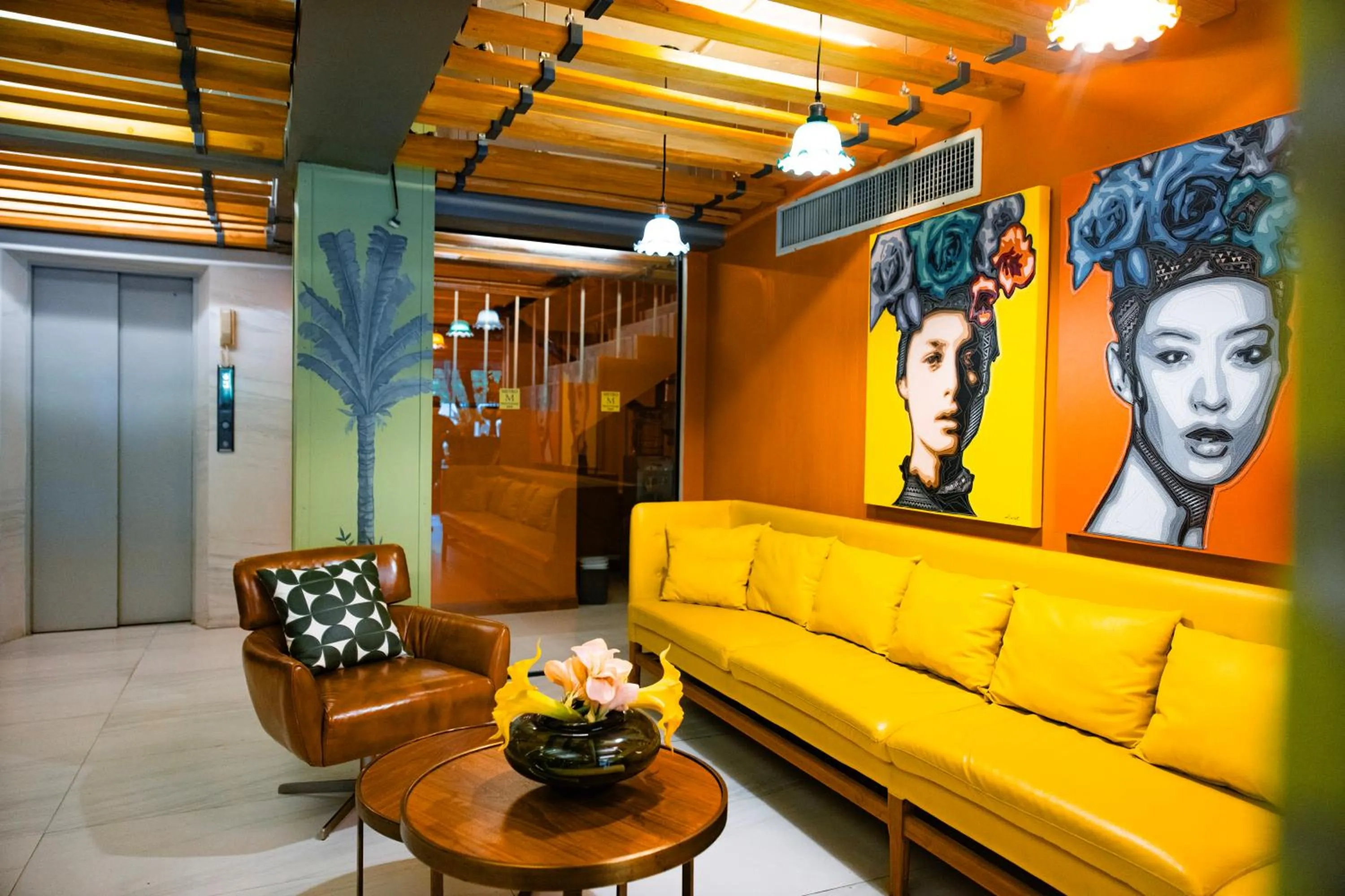 Lobby or reception in Metro Pratunam Boutique Hotel