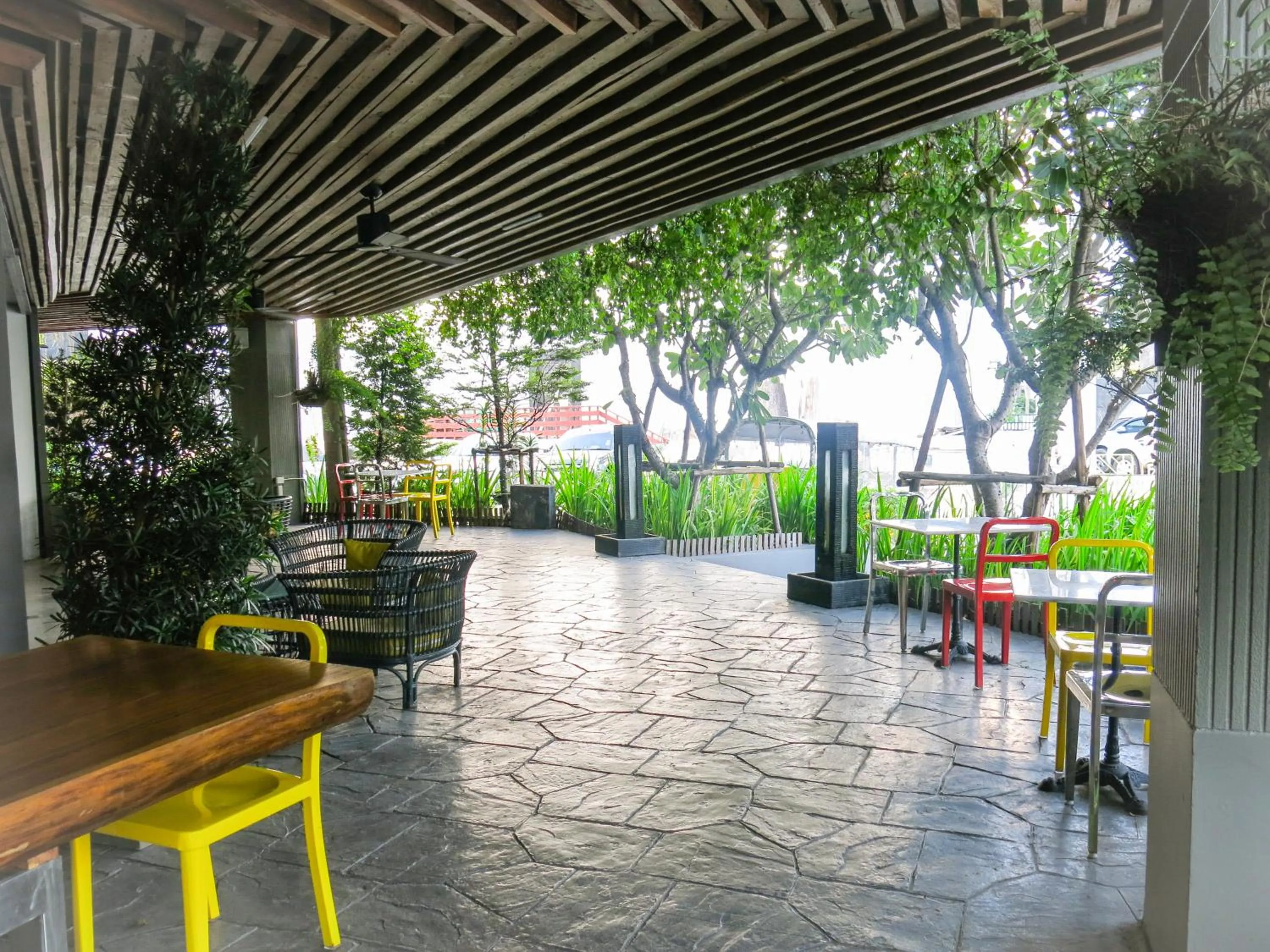 Balcony/Terrace in Metro Pratunam Boutique Hotel