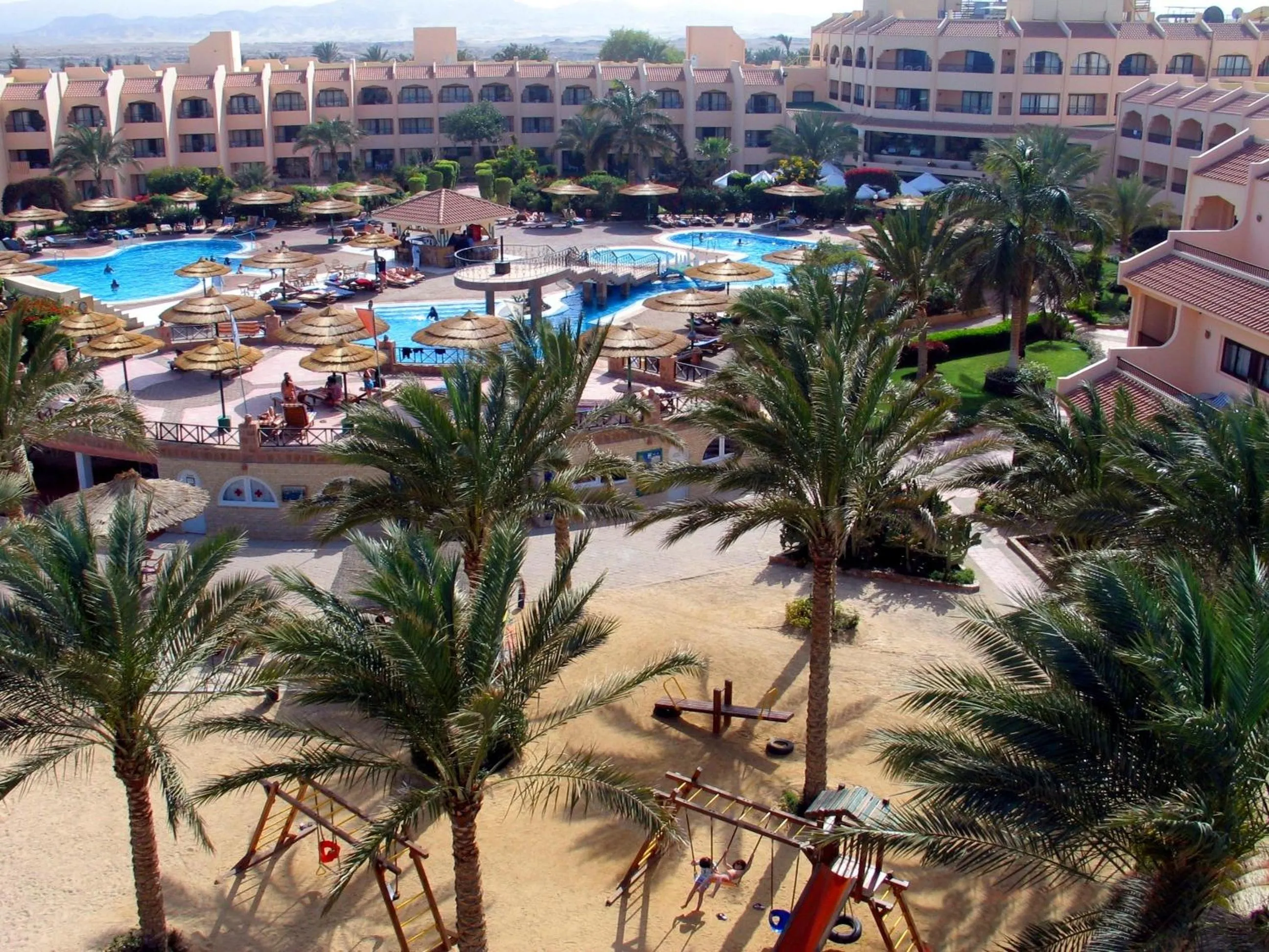 Facade/entrance in Flamenco Beach & Resort Quseir