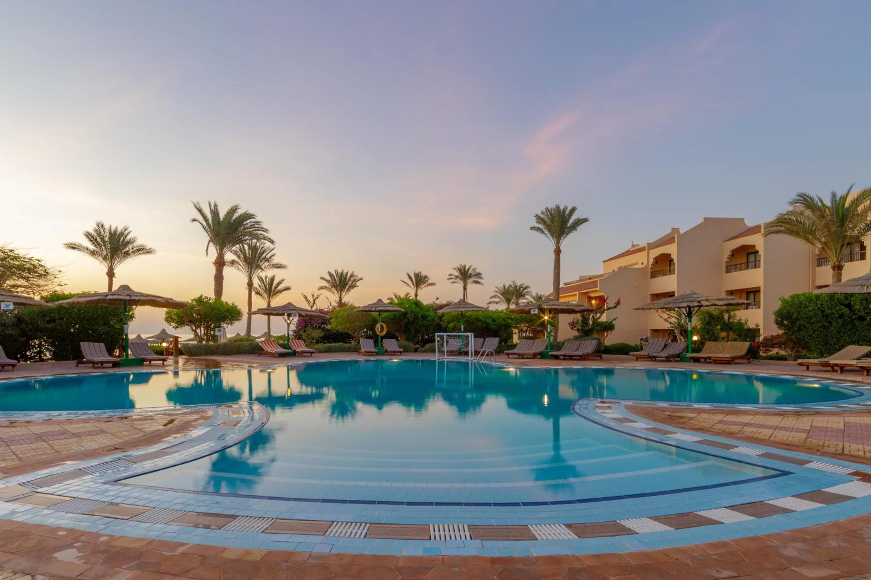 Swimming pool in Flamenco Beach & Resort Quseir