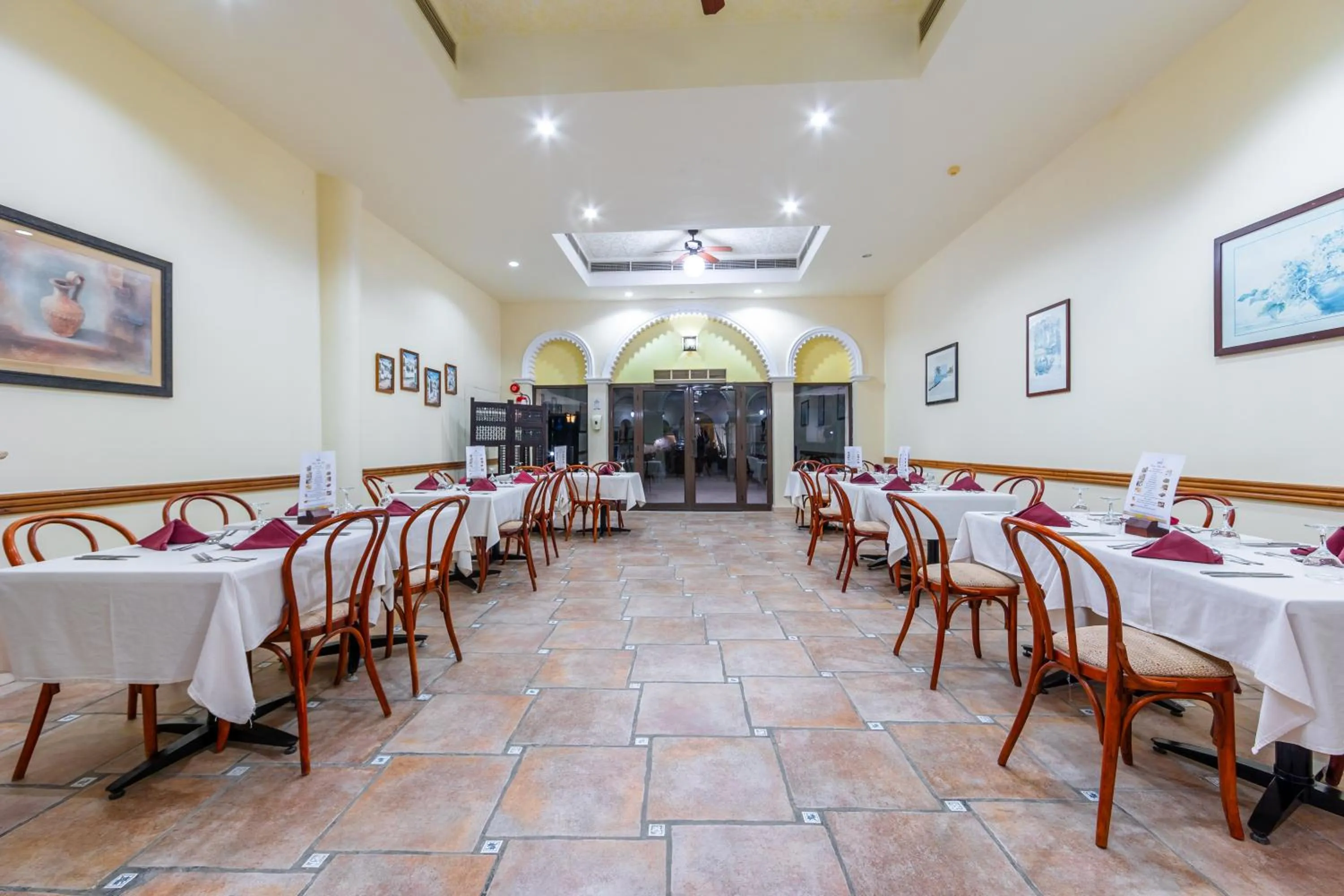 Breakfast in Flamenco Beach & Resort Quseir