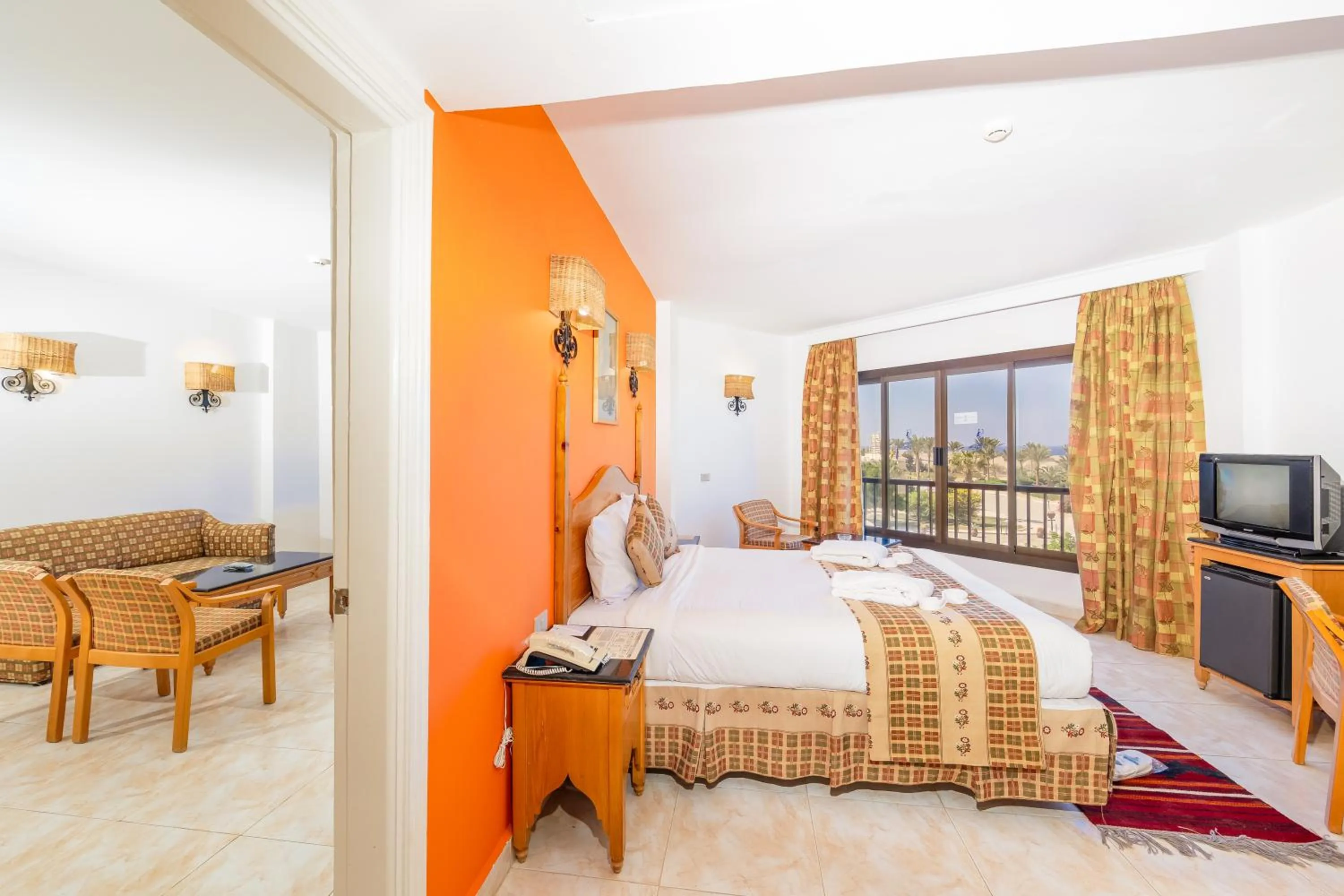 Bed in Flamenco Beach & Resort Quseir