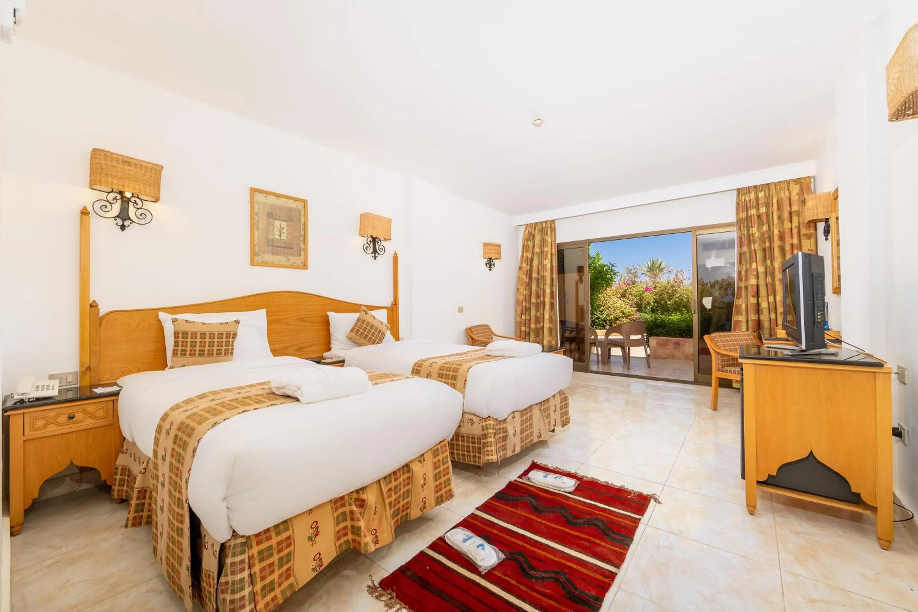 Bed in Flamenco Beach & Resort Quseir