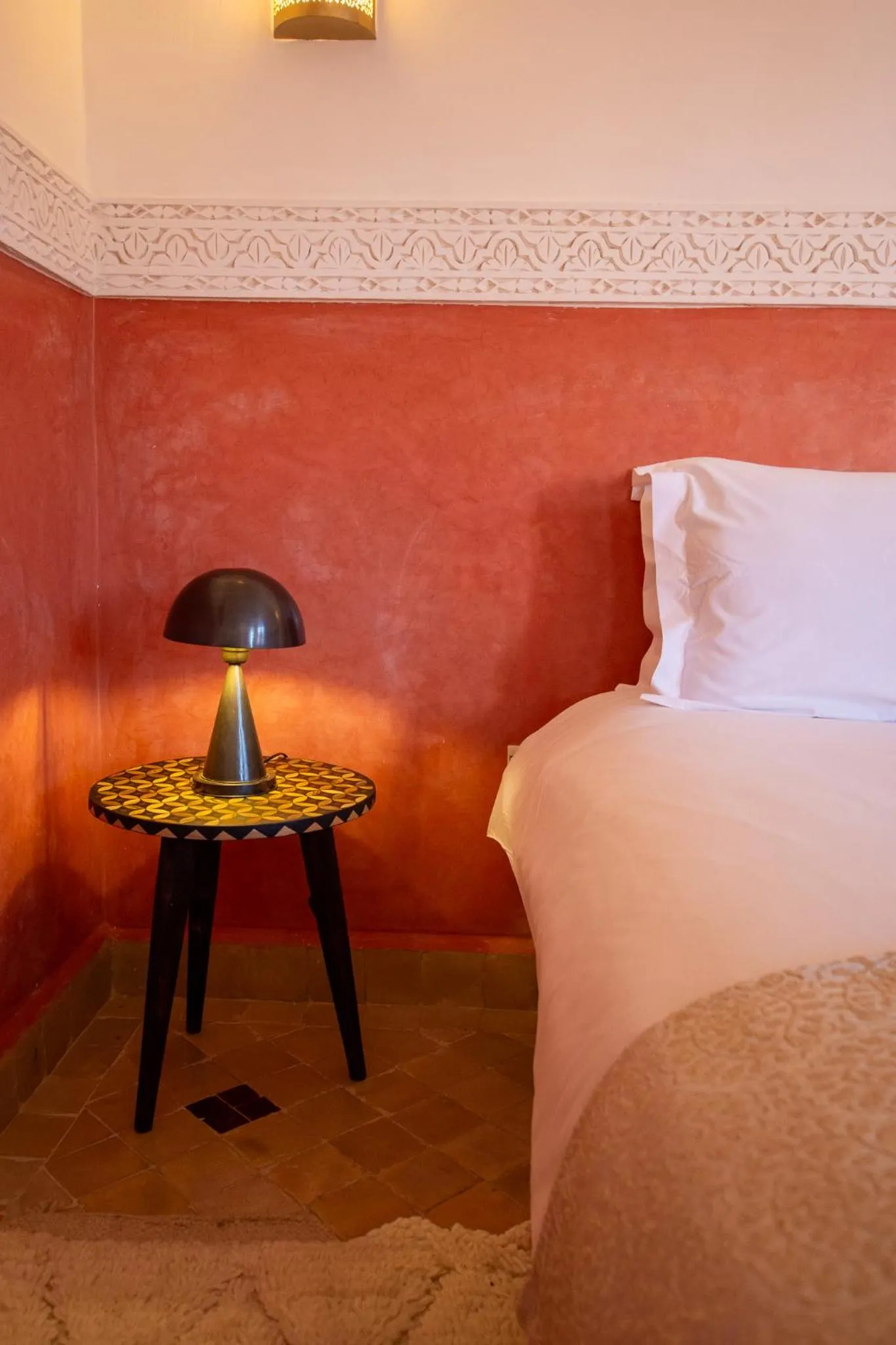 Bedroom, Bed in Riad Atlas Acacia