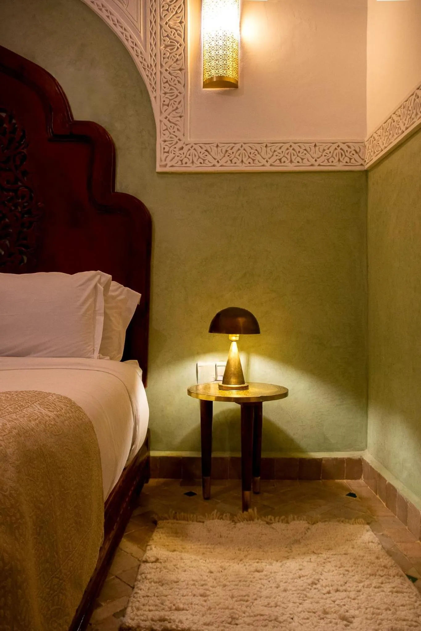 Bedroom, Bed in Riad Atlas Acacia