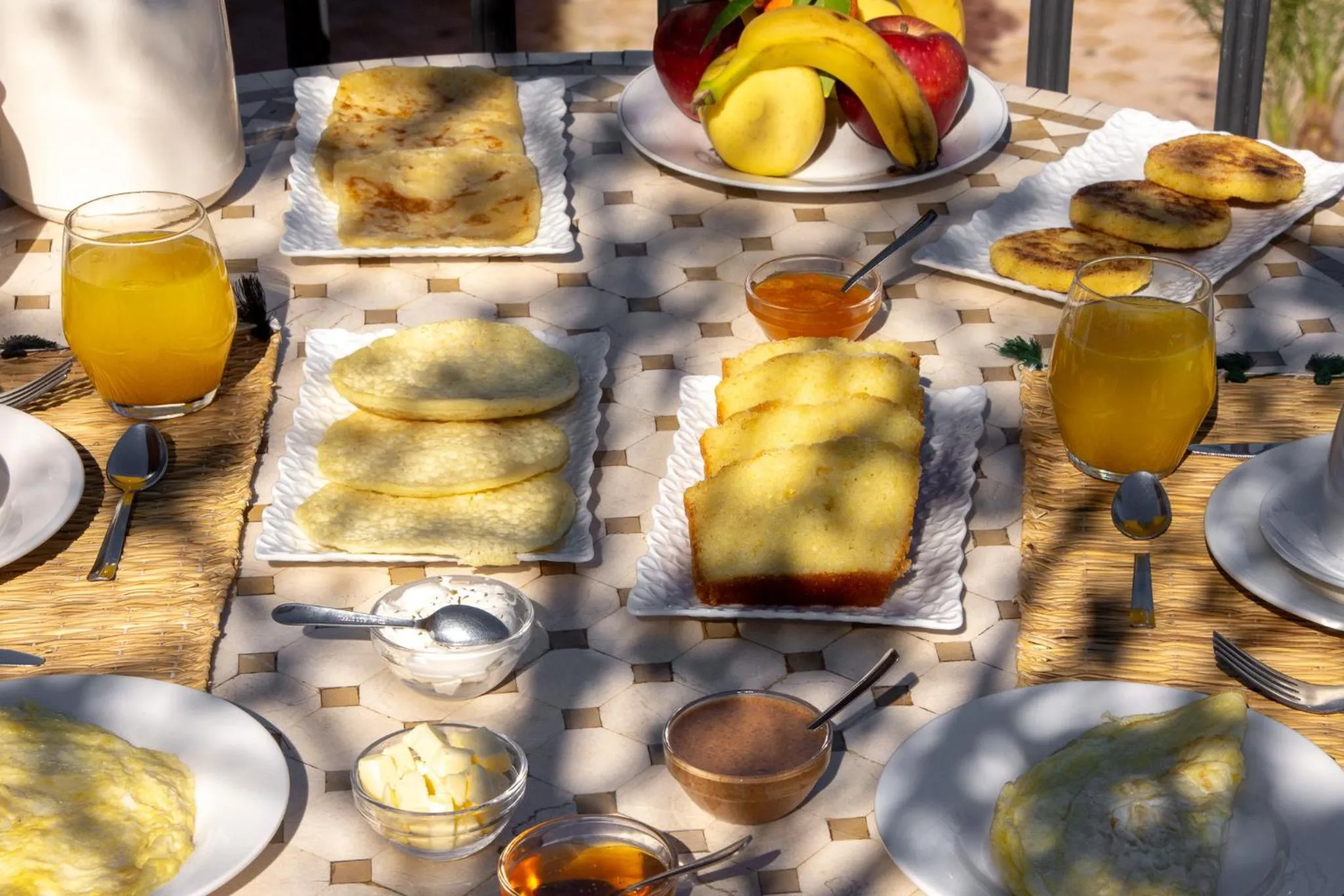 Breakfast in Riad Atlas Acacia