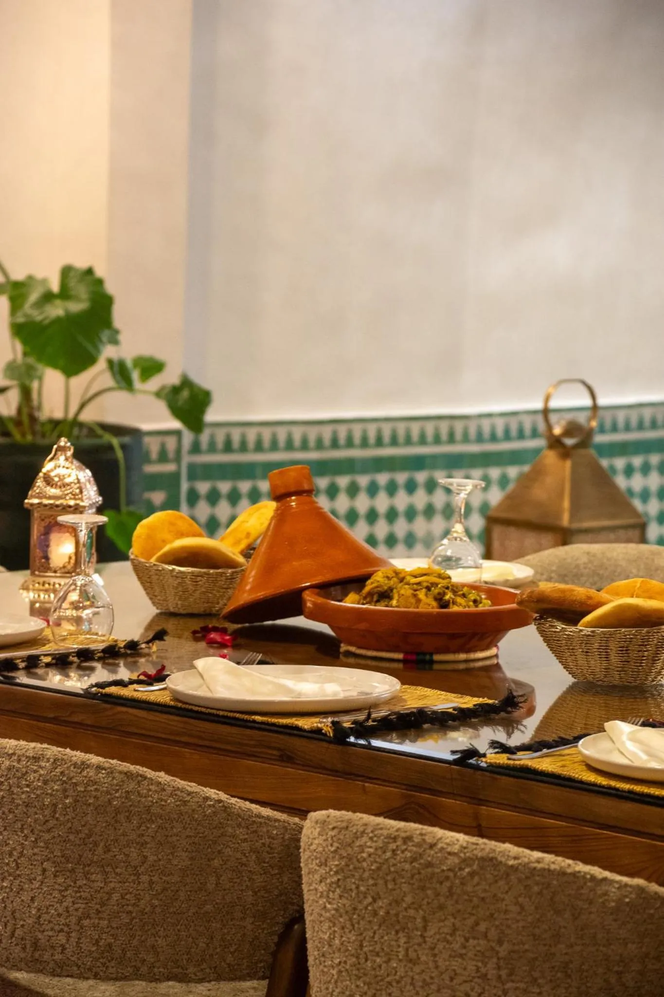 Meals in Riad Atlas Acacia