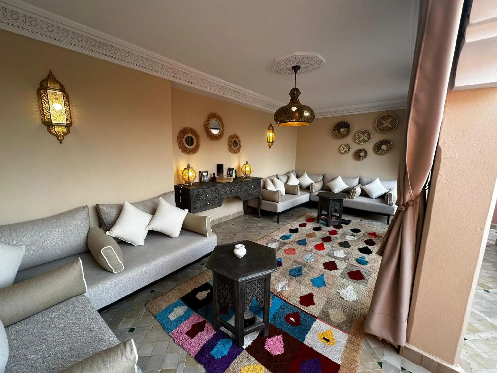 Patio in Riad Atlas Acacia