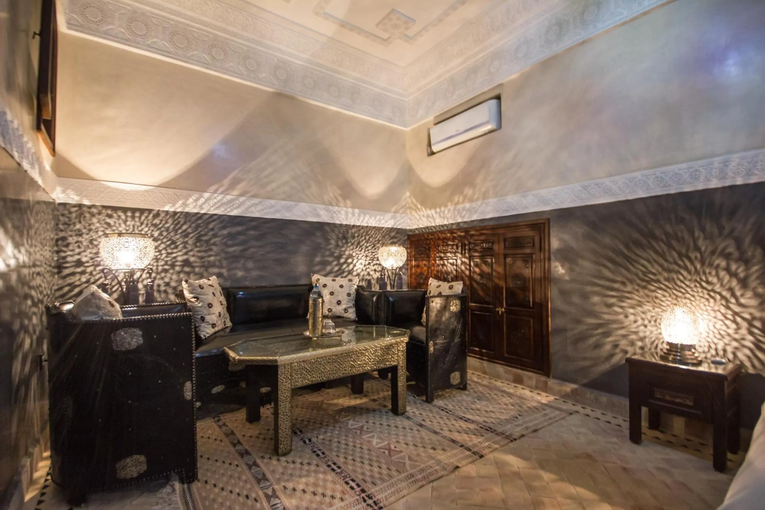 Decorative detail in Riad Lamya Marrakech