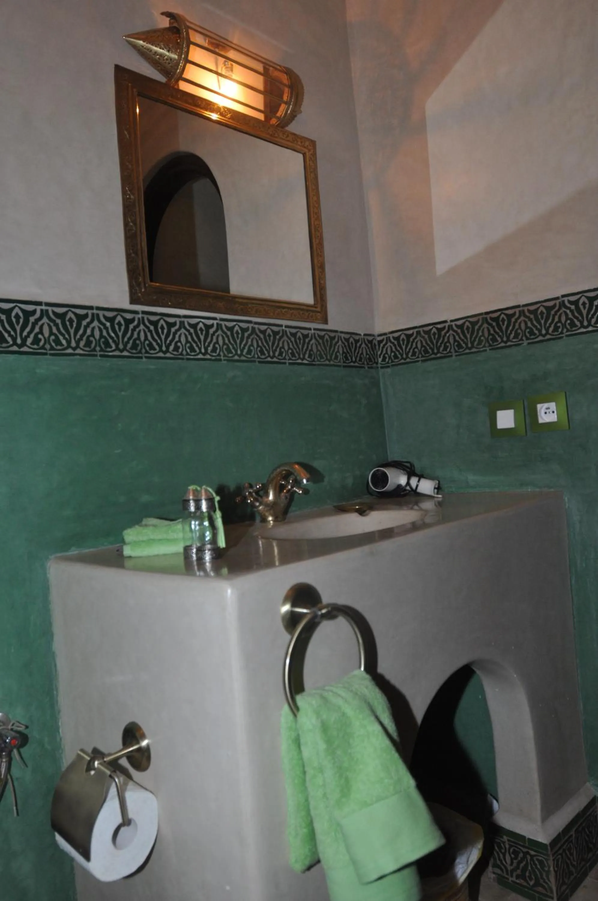 Decorative detail in Riad Lamya Marrakech