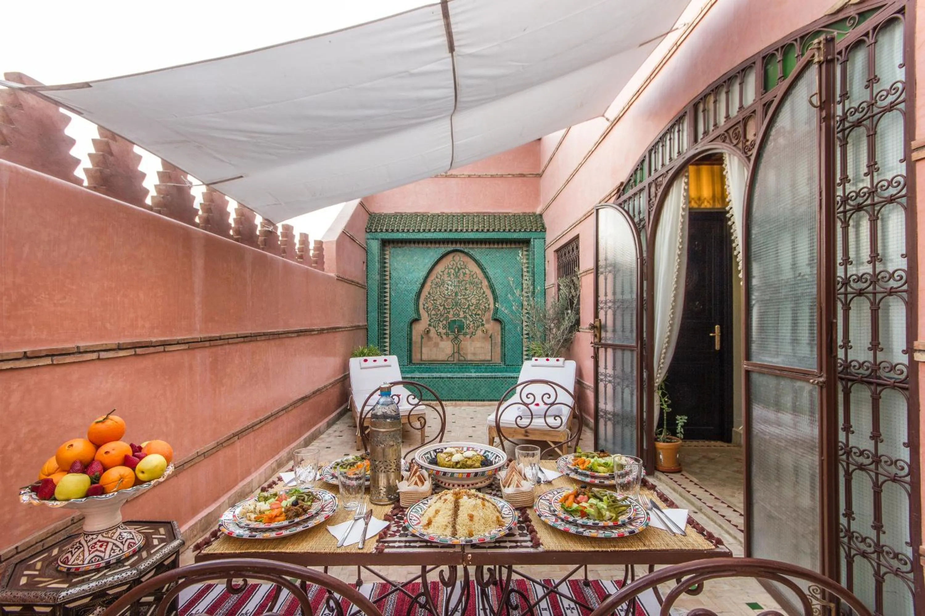 Lunch in Riad Lamya Marrakech