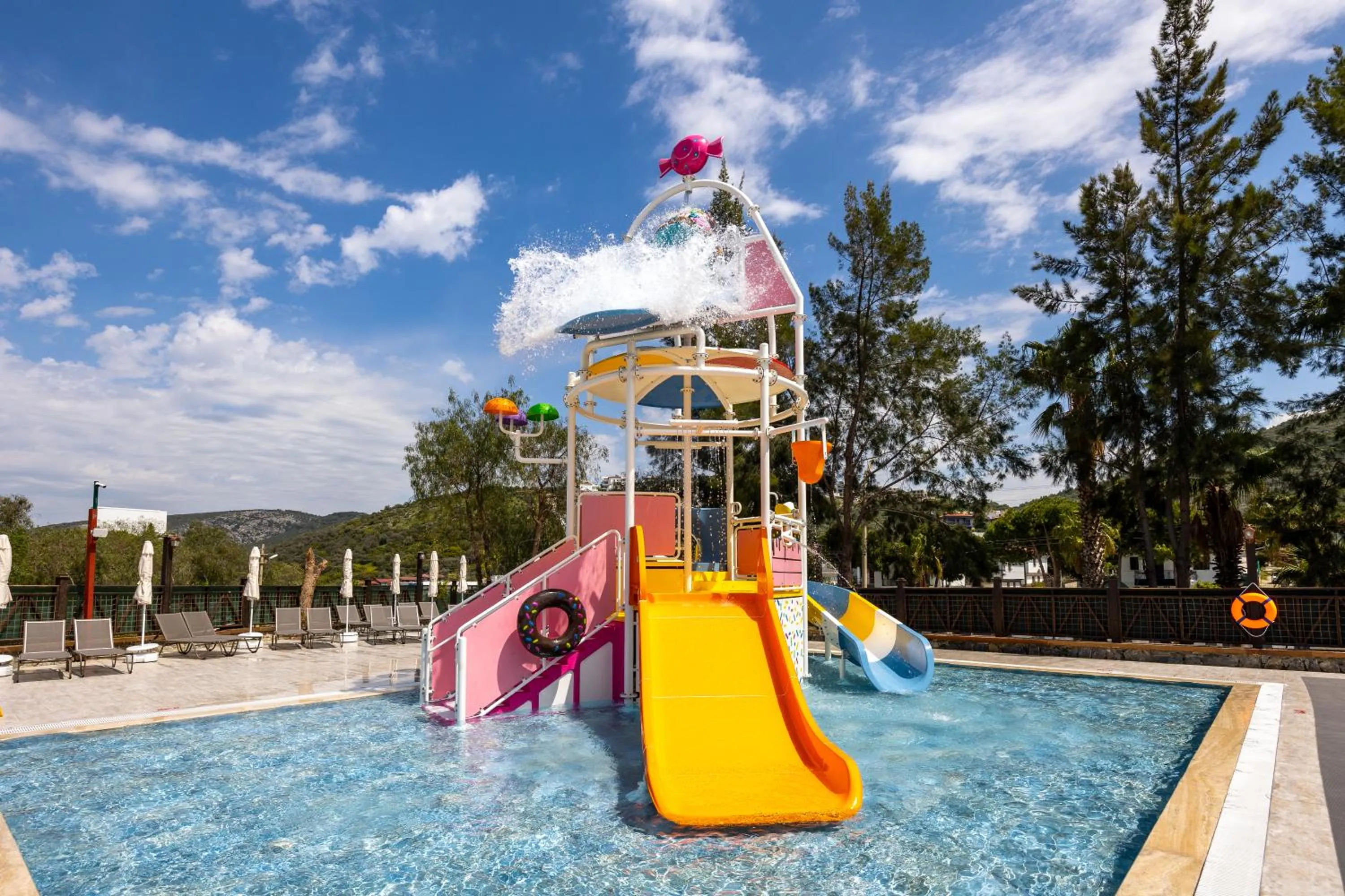 Aqua park in Ramada Hotel & Suites by Wyndham Kusadasi