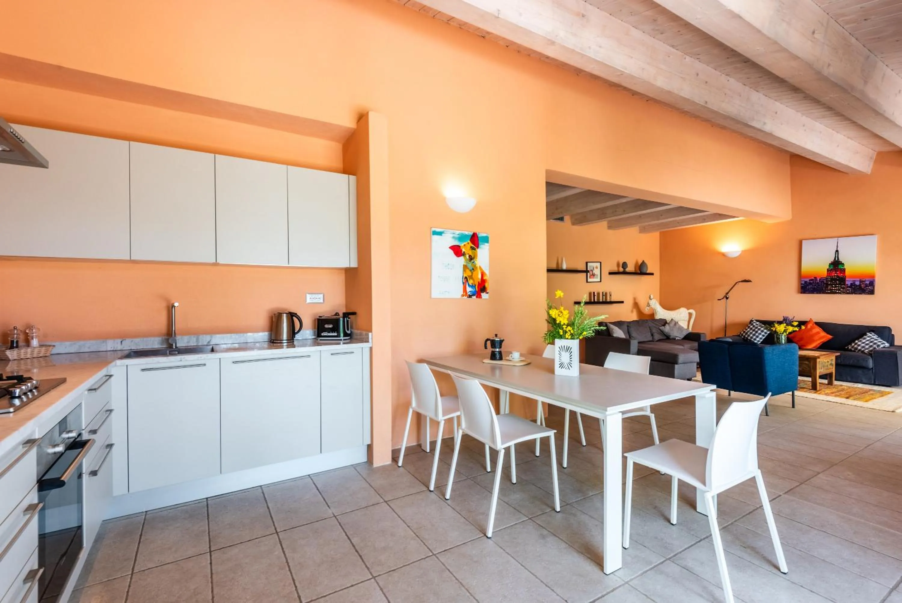 Kitchen or kitchenette in Cignella Resort