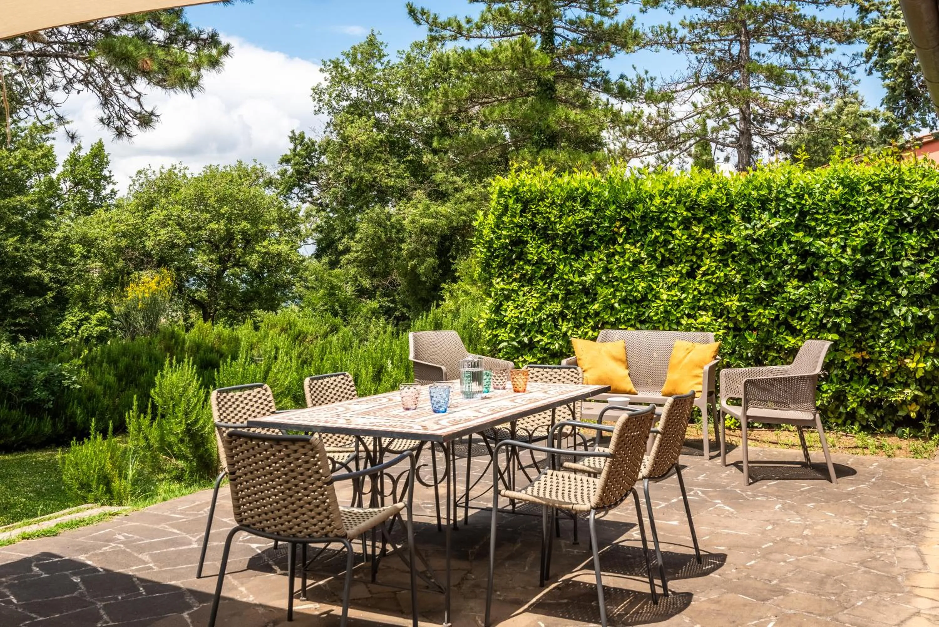 Patio in Cignella Resort
