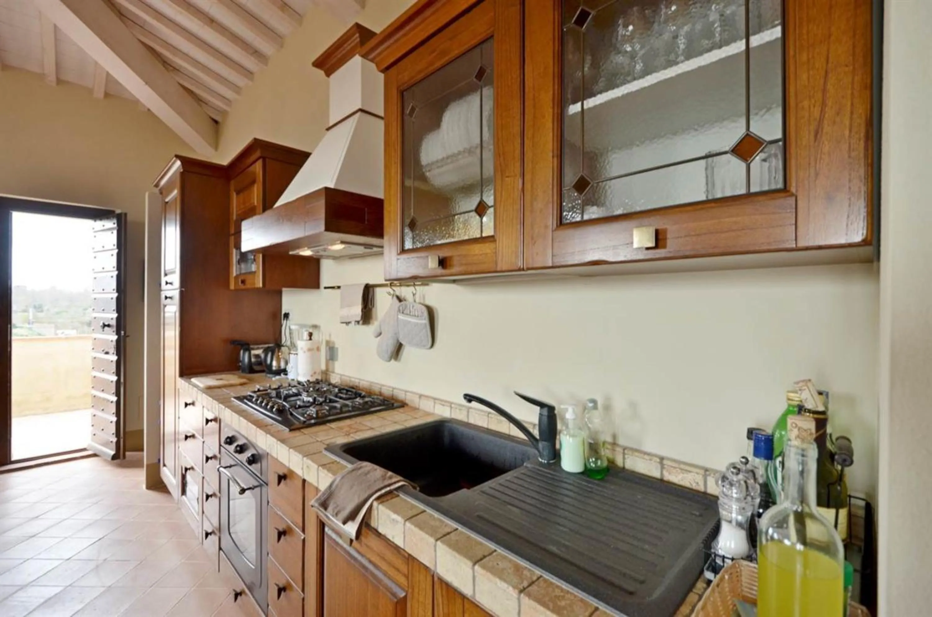 Kitchen or kitchenette in Cignella Resort