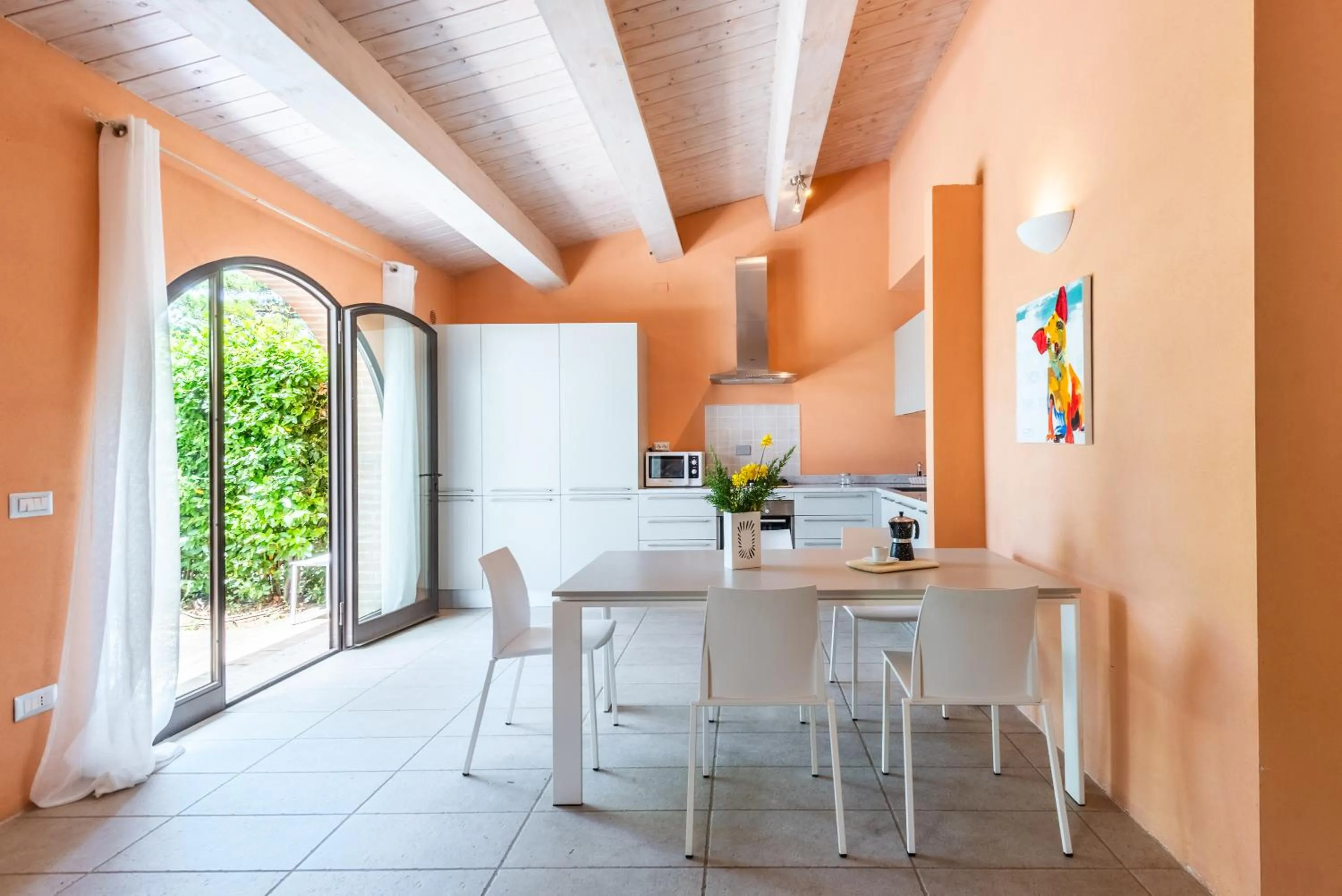 Kitchen or kitchenette in Cignella Resort