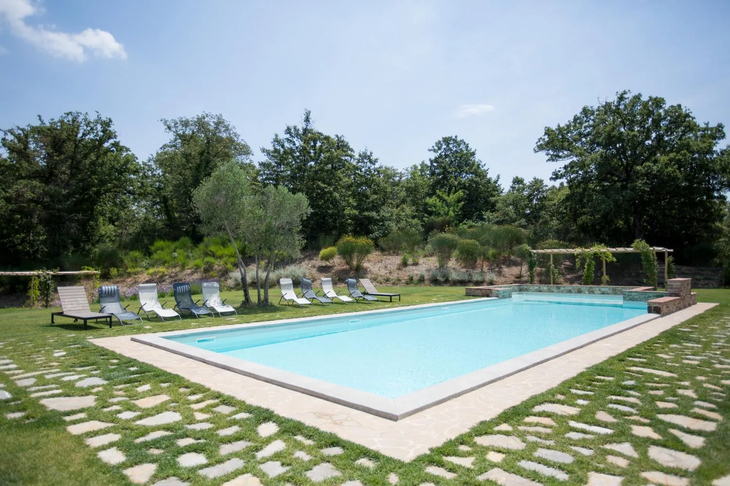 Pool view in Cignella Resort